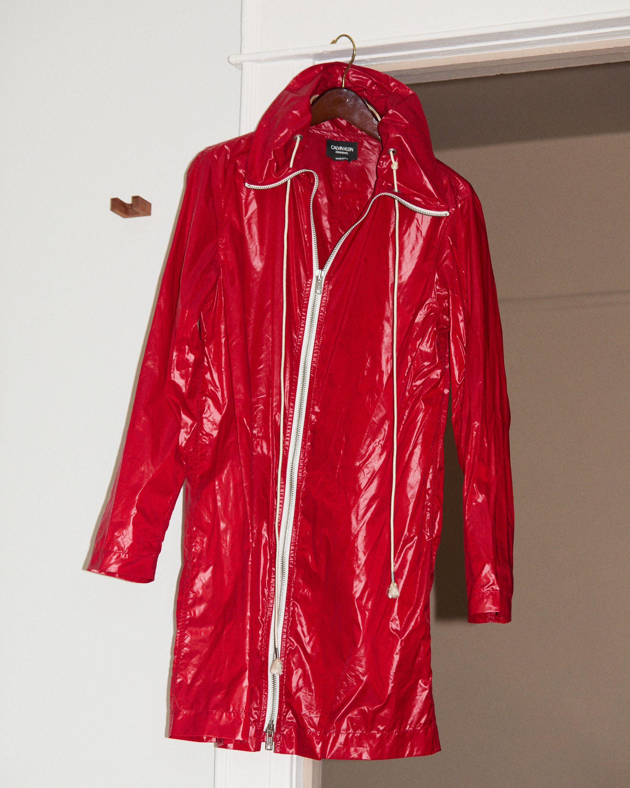 Calvin Klein 205W39NYC × Raf Simons Calvin Klein 205W39NYC SS18 Red Lightweight Jacket Size US M / EU 48-50 / 2 - 1 Thumbnail