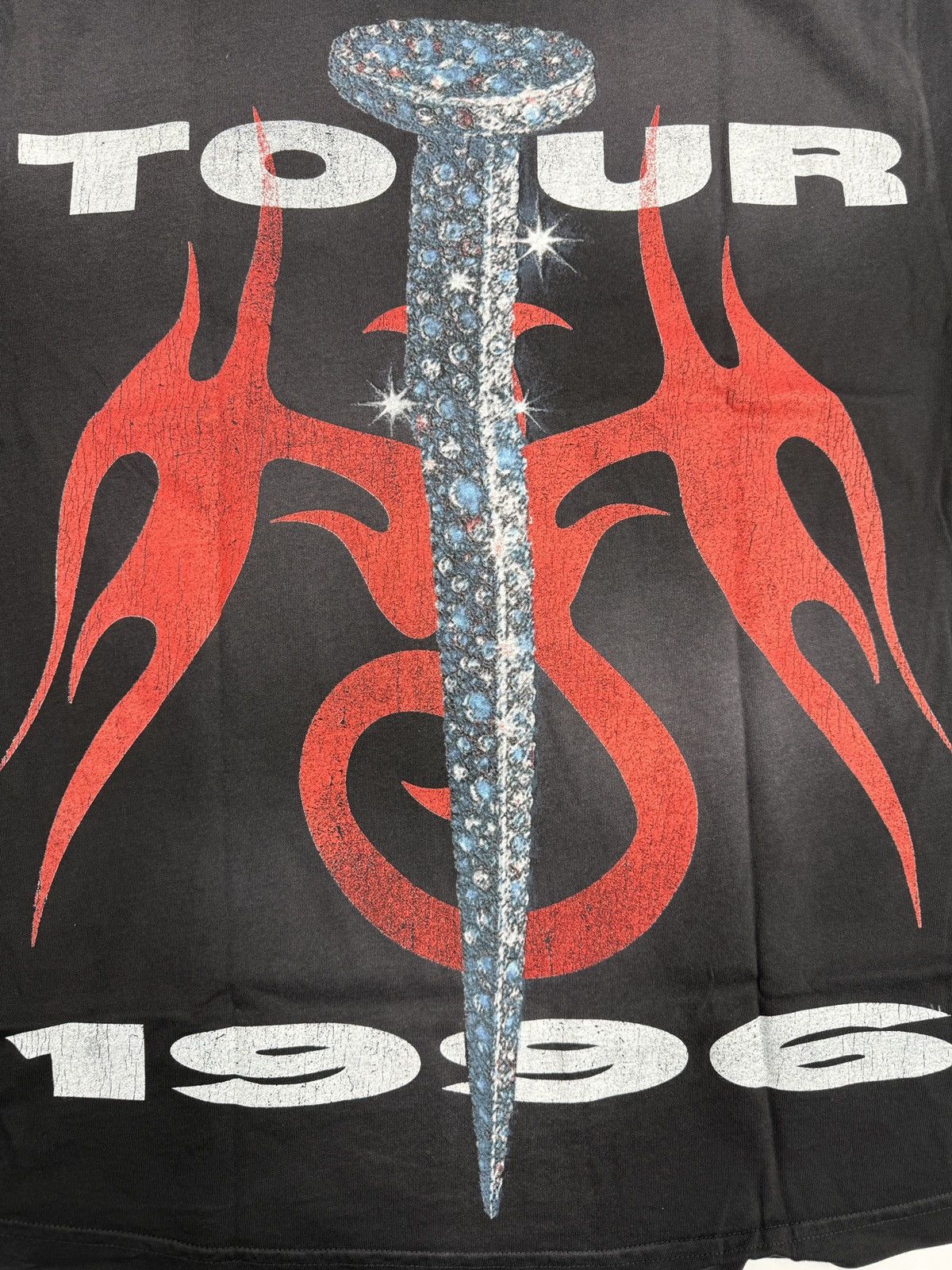 HELLSTAR Hellstar Nailed Tour T-shirt Size US XS / EU 42 / 0 - 4 Thumbnail