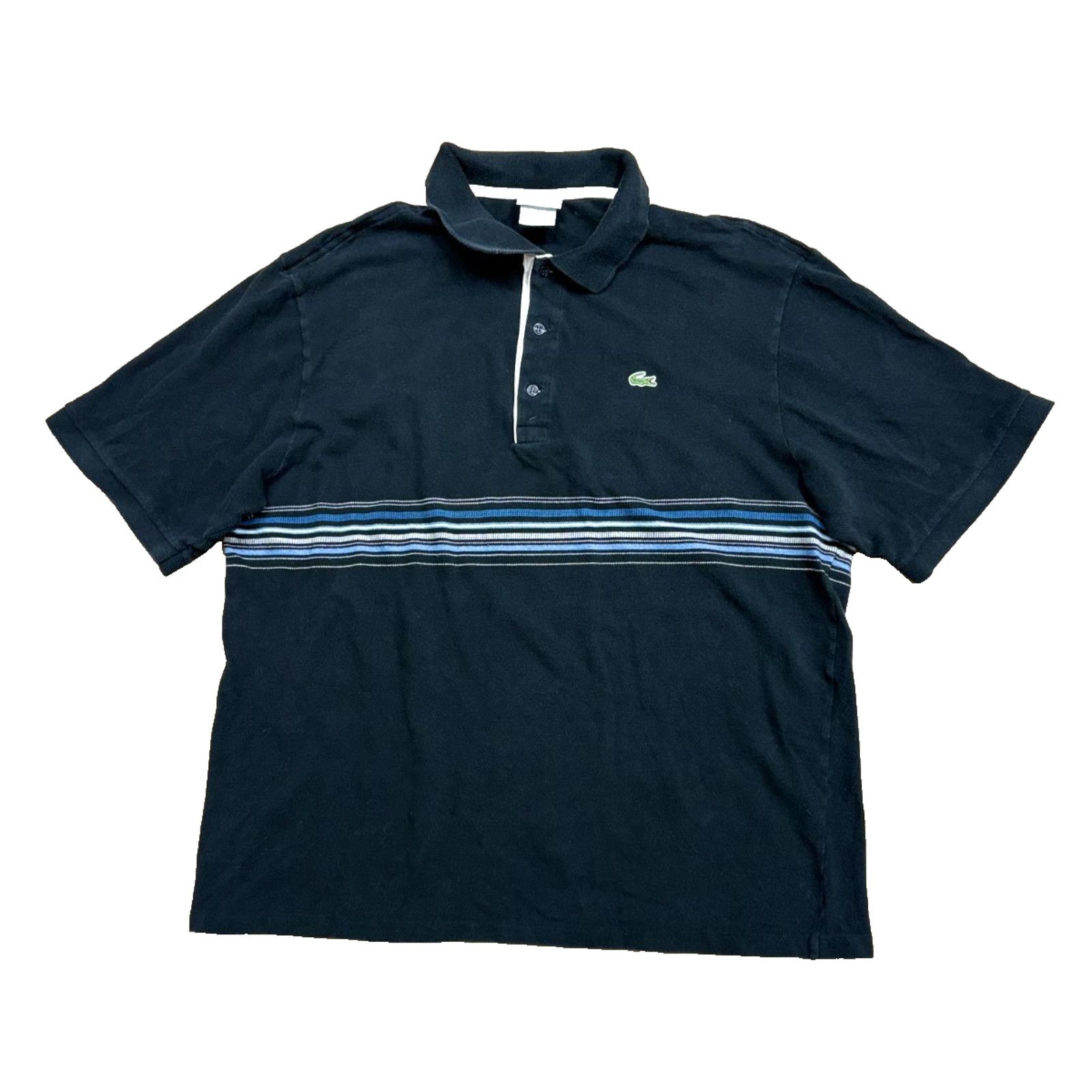Lacoste Vintage Lacoste Golf Black Polo Shirt Mens XL Pocket Croc Size US XL / EU 56 / 4 - 1 Thumbnail