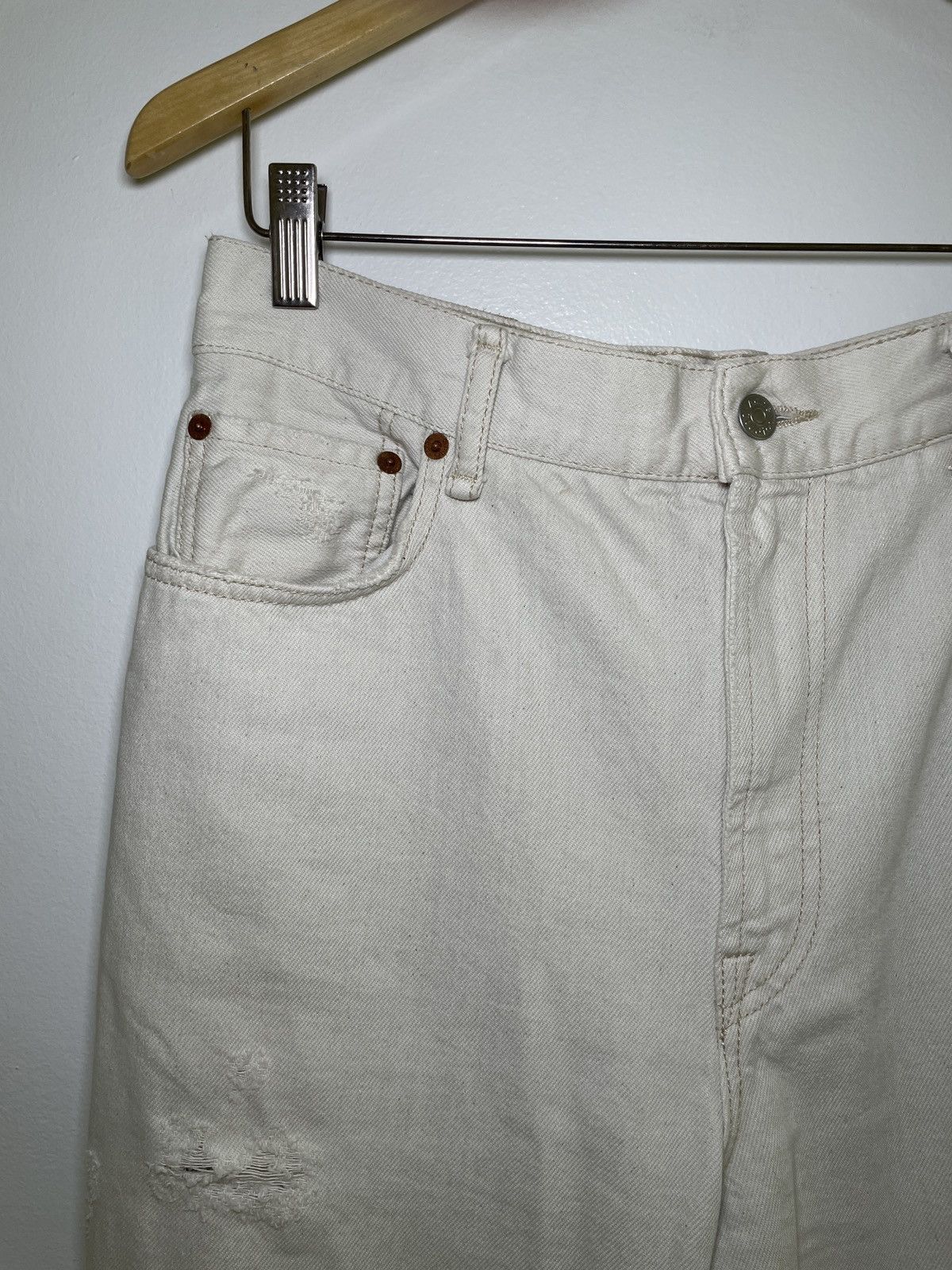 Acne Studios Acne Studios Distressed Jeans Size US 31 - 2 Thumbnail