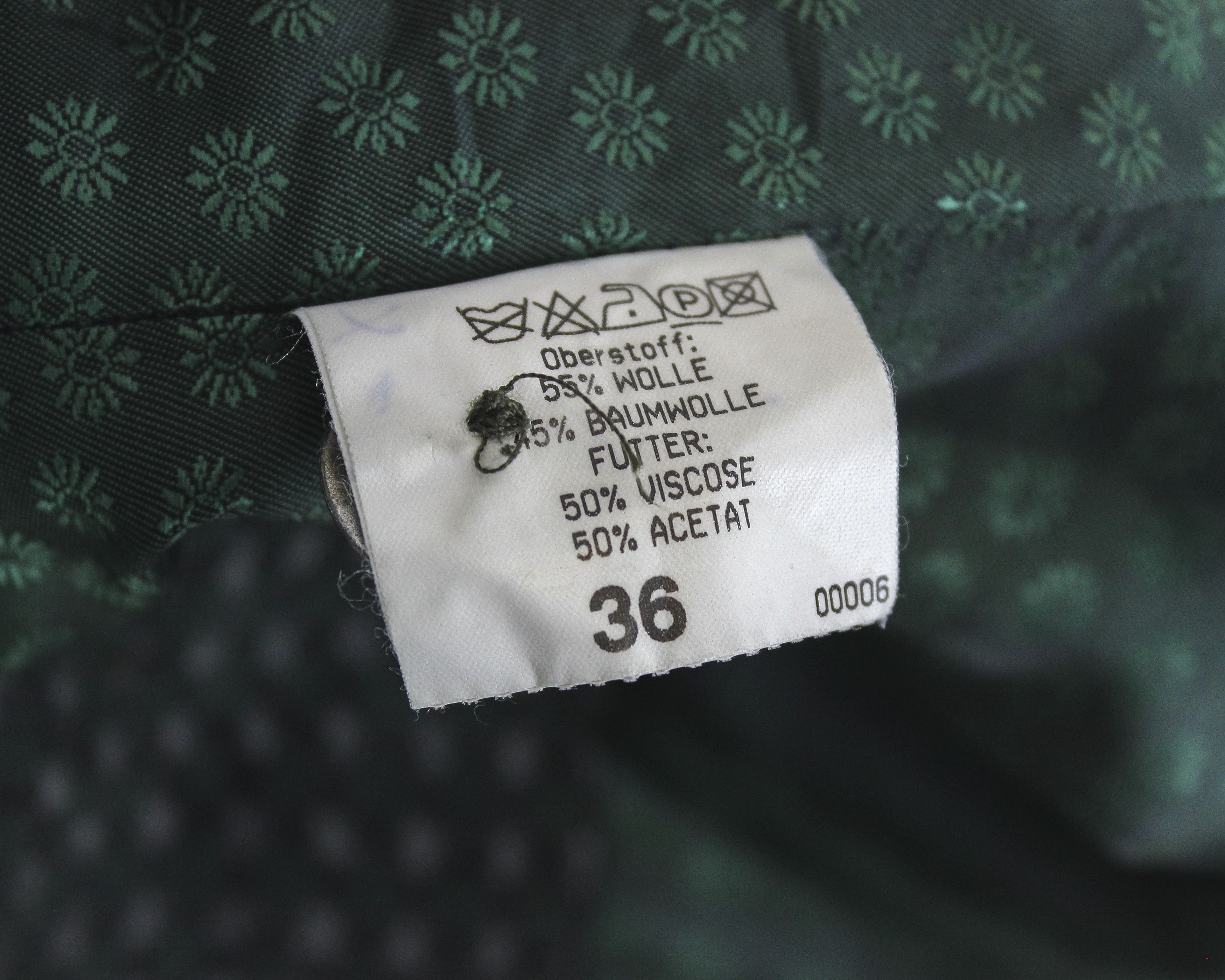 Other × Vintage H. Moser Wool Trachten Women S EU 36 Coat Blazer Jacket Size S / US 4 / IT 40 - 9 Thumbnail