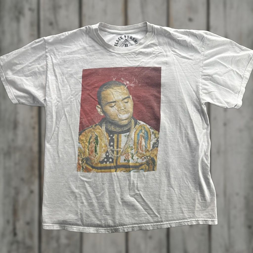 Black Pyramid VINTAGE Black Pyramid T-Shirt Mens XL White Hip Hop Streetwear Rap Graphic Tee USA Size US XL / EU 56 / 4 - 1 Thumbnail