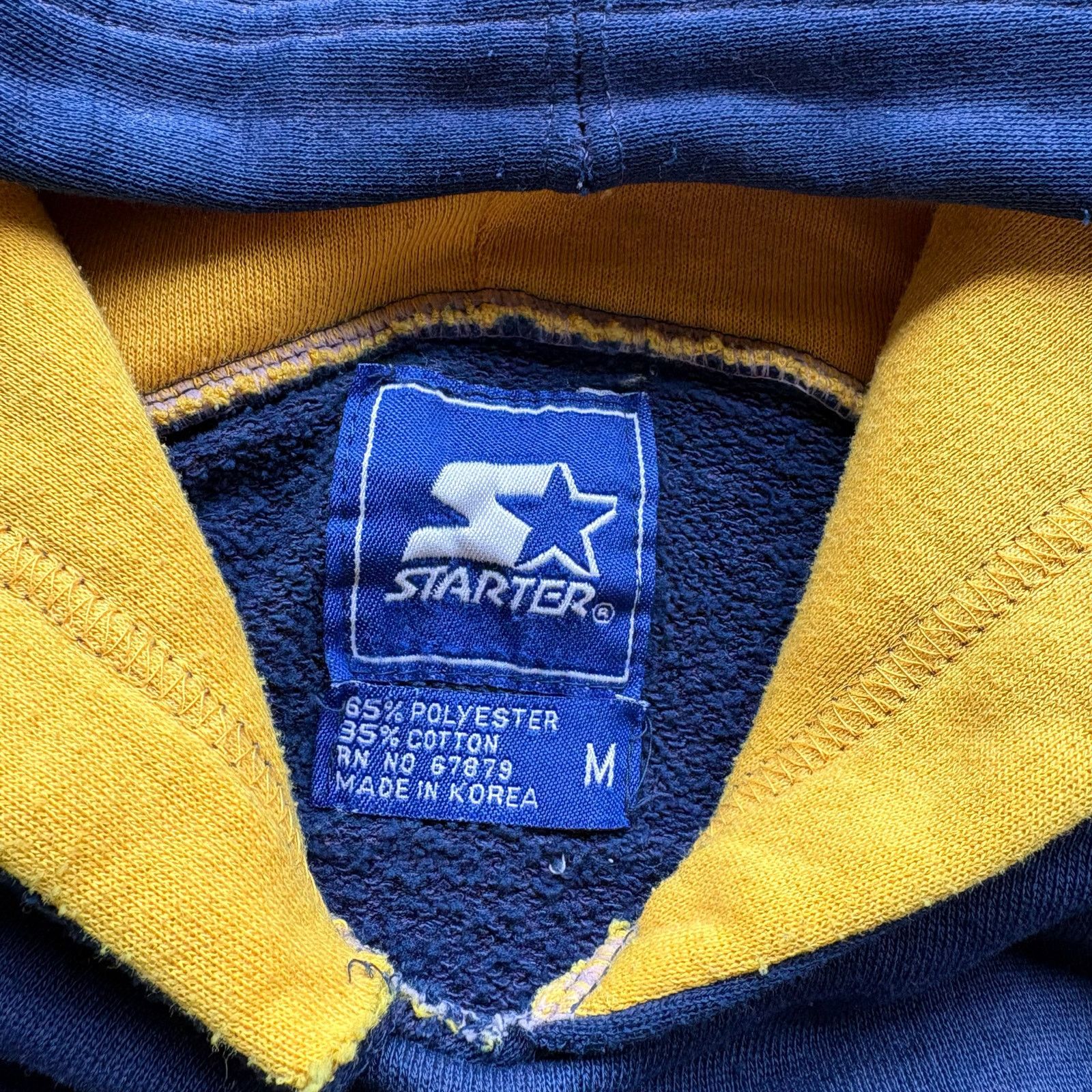 NCAA × Starter × Vintage Rare Vintage 90s Norte Dame Starter Sweatshirt Size Medium Size US M / EU 48-50 / 2 - 3 Thumbnail