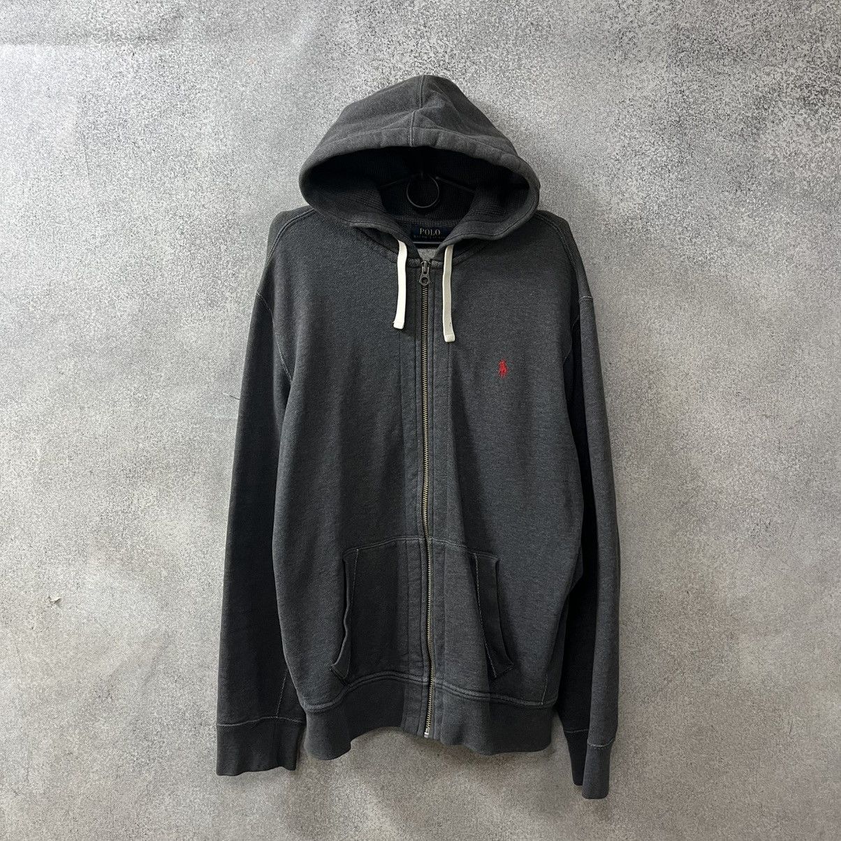 Polo Ralph Lauren Vintage Polo Ralph Lauren Zip Hoodie Y2k Size US XL / EU 56 / 4 - 1 Thumbnail