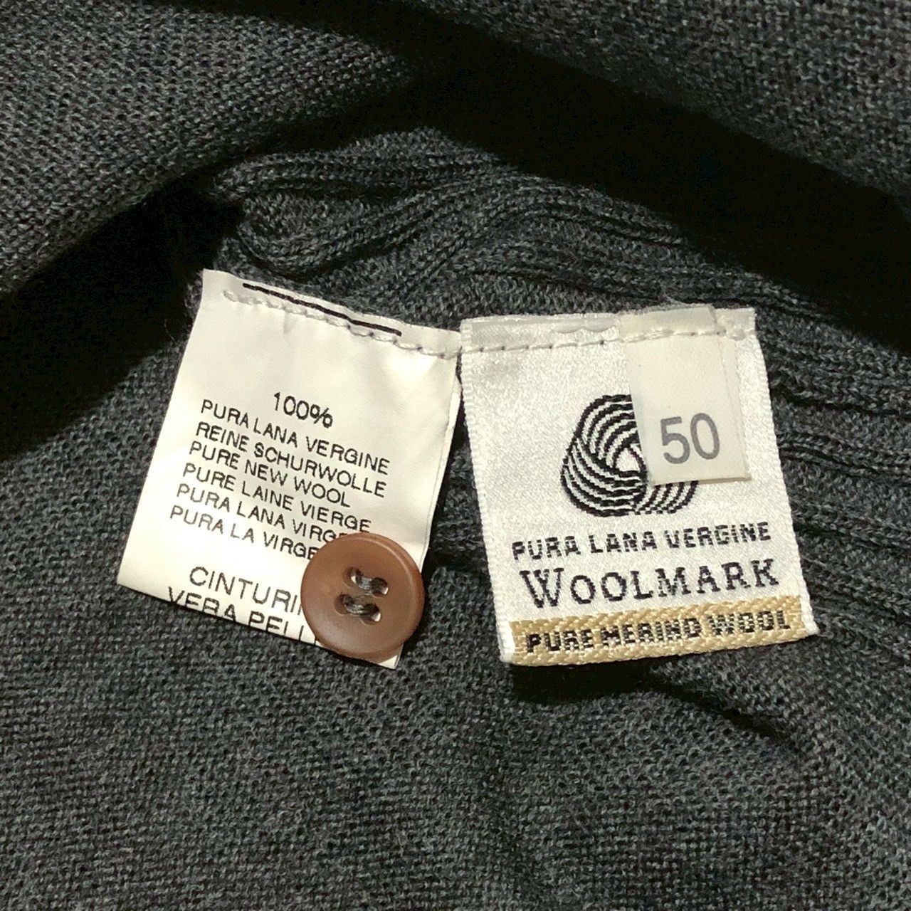Gaultier Homme Objet Vintage Gaultier Homme Objet Wool Button Pullover Size US M / EU 48-50 / 2 - 8 Thumbnail