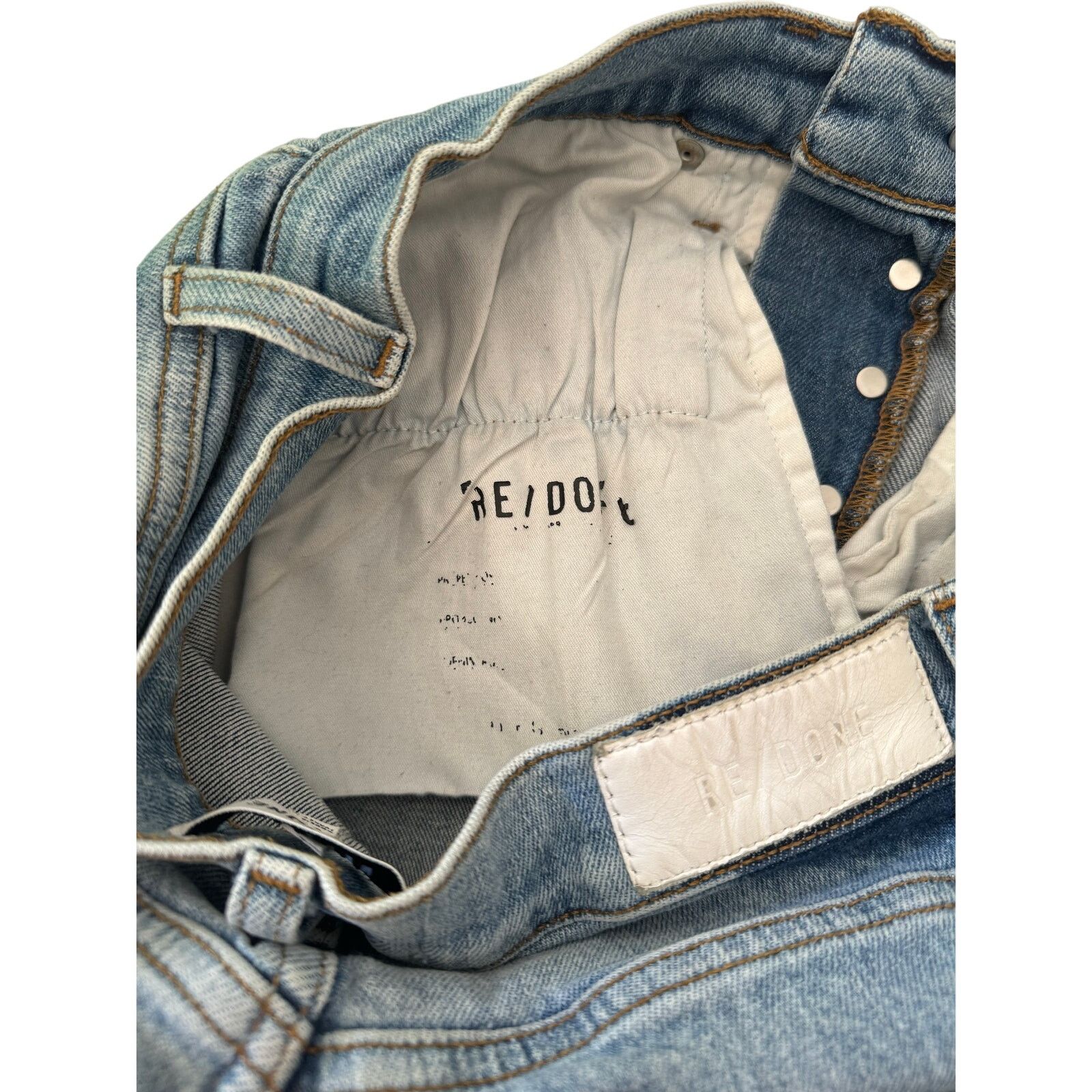 RE/DONE RE/DONE 90’s High Rise Jeans Size 27 Size 27" / US 4 / IT 40 - 5 Thumbnail
