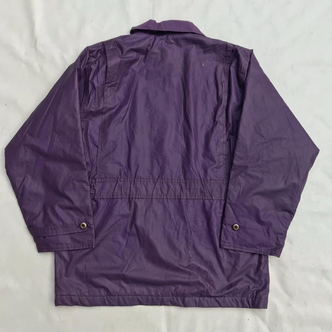 Vintage × Woolrich Woolen Mills Woolrich usa Eggplant mac coat jacket With iconic Woolen Fla Size US L / EU 52-54 / 3 - 7 Thumbnail