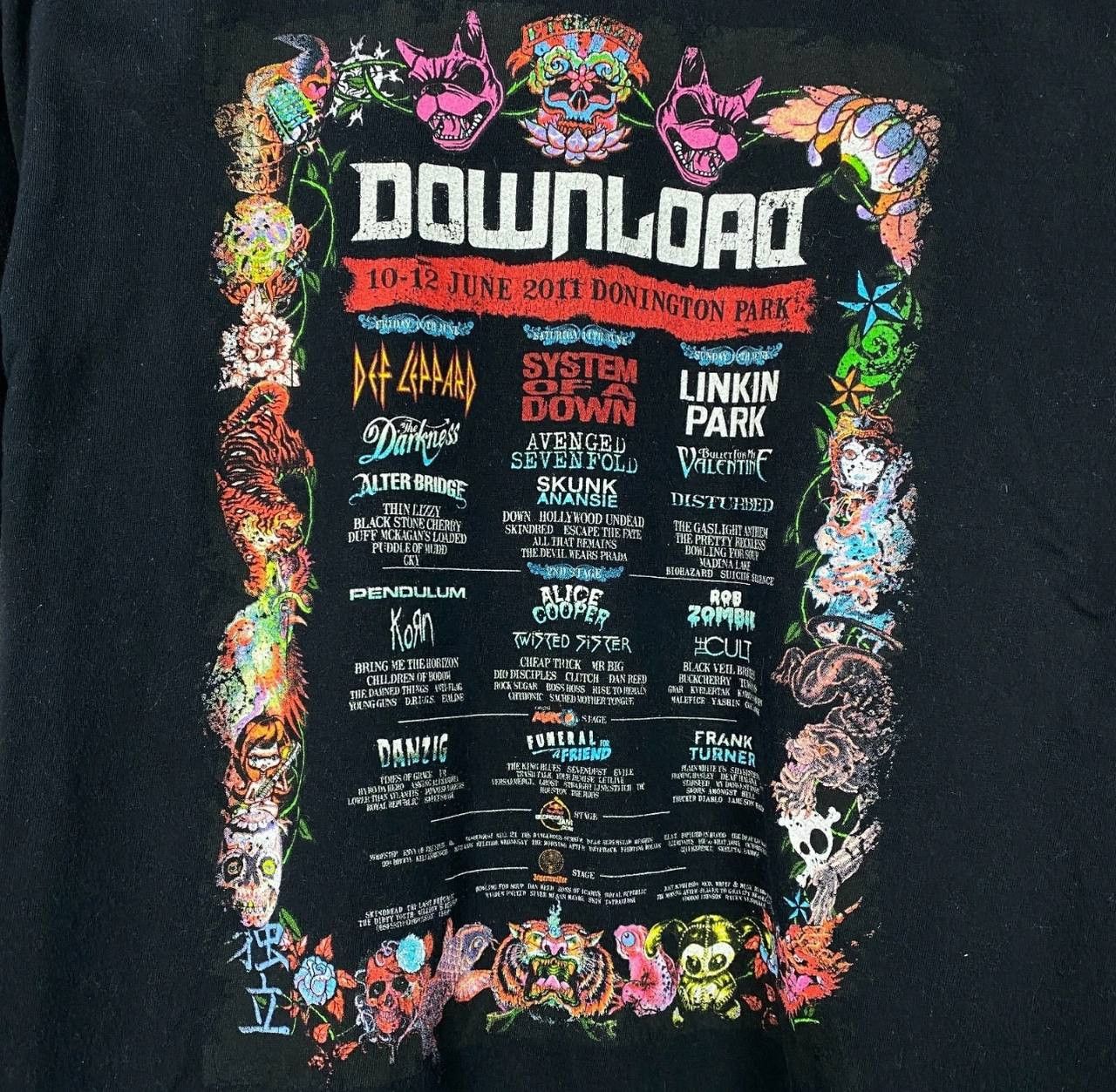 Band Tees Download Tee Men's Size L Black Short Sleeve ` Size US L / EU 52-54 / 3 - 12 Thumbnail