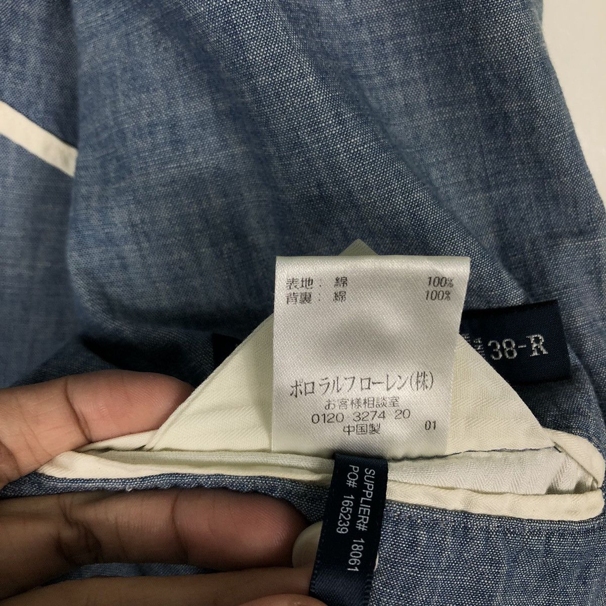 Polo Ralph Lauren 🔥Vintage Polo Ralph Lauren Chore Jacket Sun Faded Design Size US M / EU 48-50 / 2 - 21 Thumbnail