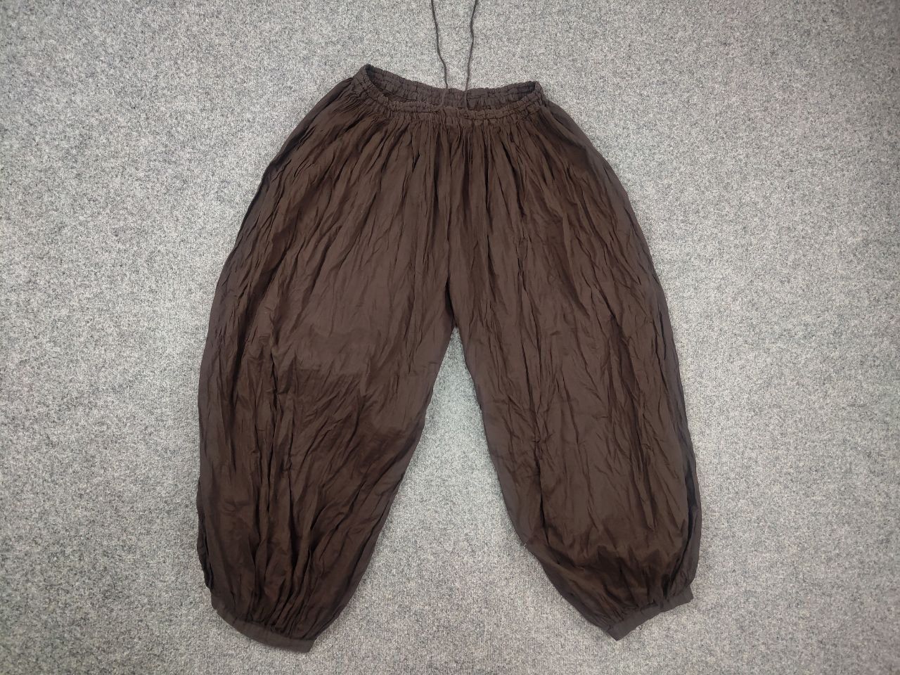 Gudrun Sjoden Gudrun Sjödén Design Wide Baggy light dark brown pants Size 29" - 6 Thumbnail
