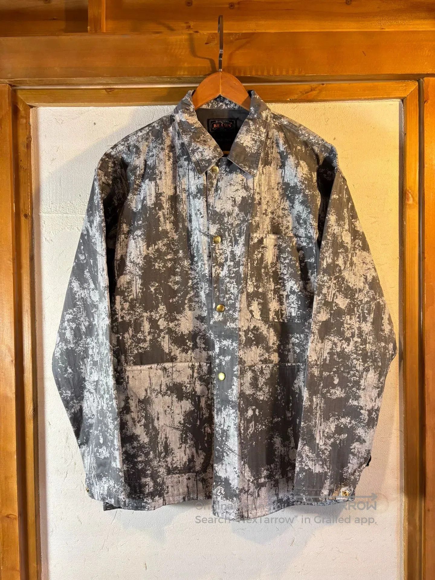 Beams Plus Beams Plus 25AW Painted Coverall Jacket. Size US L / EU 52-54 / 3 - 1 Thumbnail