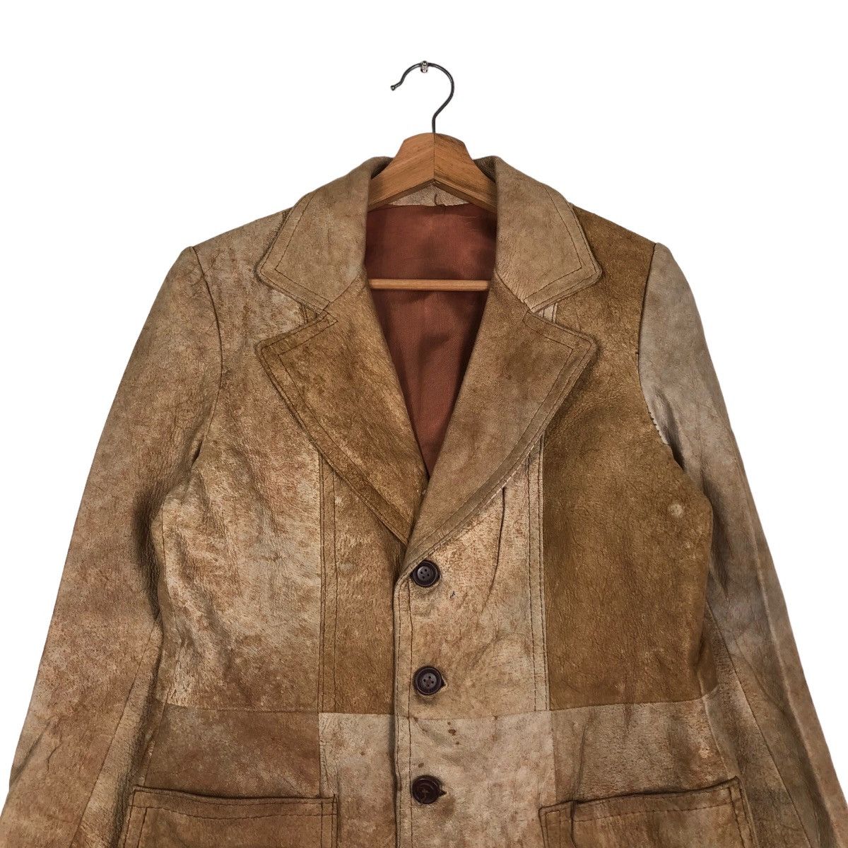 Japanese Brand Vintage Biker Genuine Leather Jacket Patchwork Issey Miyake Size US M / EU 48-50 / 2 - 3 Thumbnail