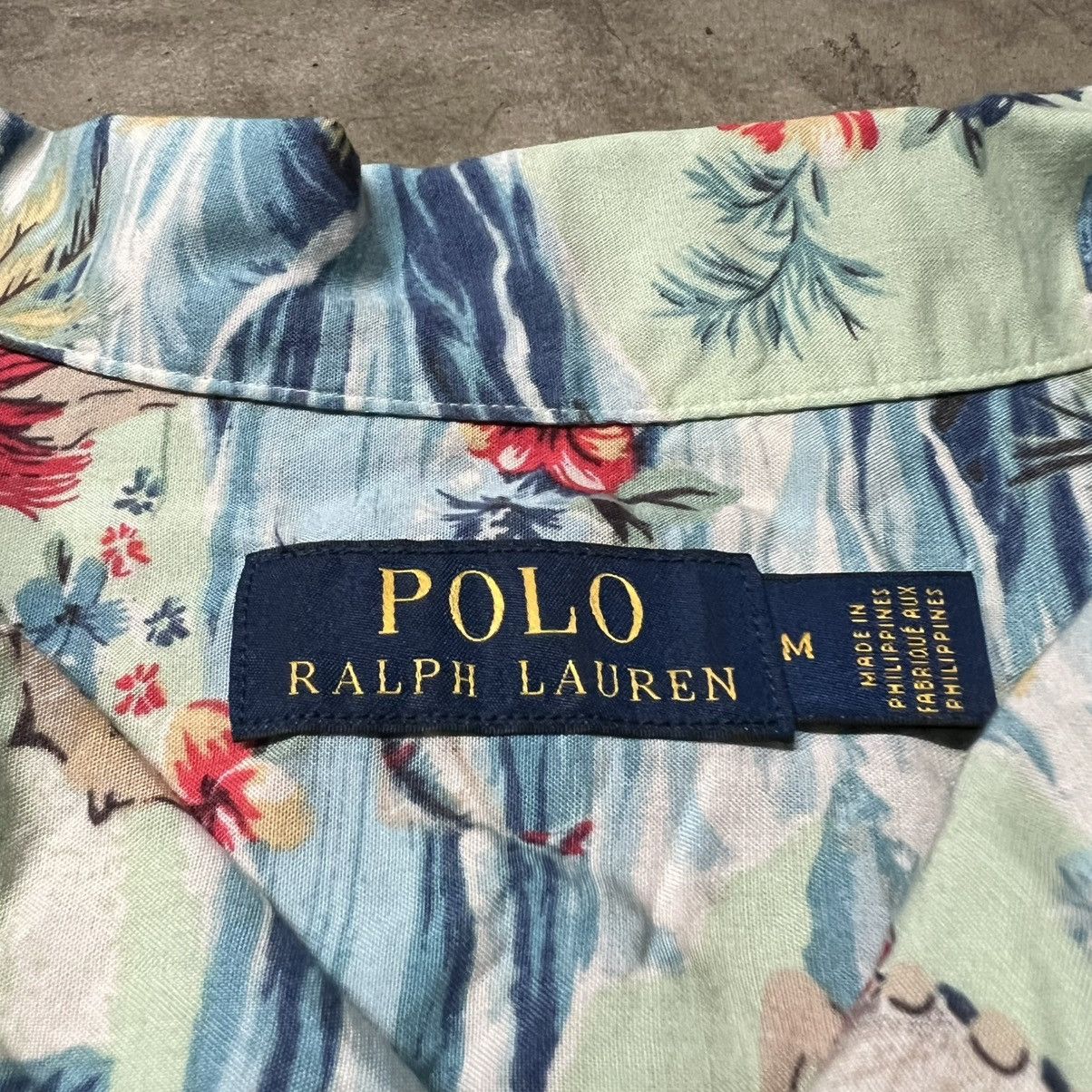 Polo Ralph Lauren × Ralph Lauren Polo Ralph Lauren Beach/Surfing Print Hawaiian Shirt Size US M / EU 48-50 / 2 - 7 Thumbnail