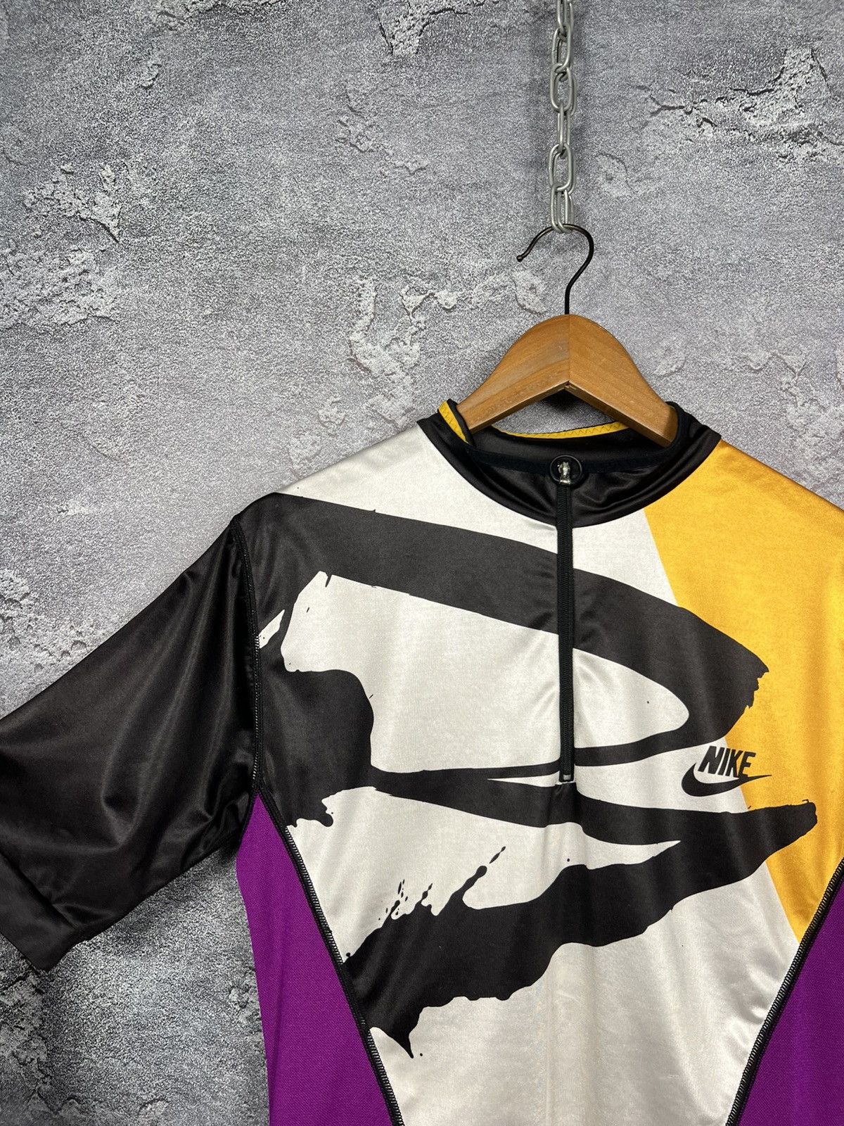 Nike Vintage Nike Cycling Jersey T-shirt Andre Agassi Style Size US M / EU 48-50 / 2 - 4 Thumbnail