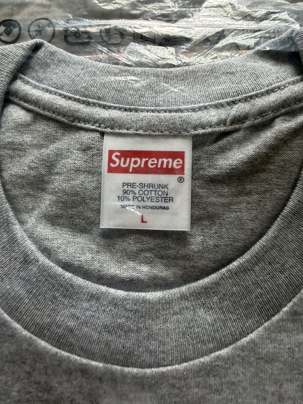 Supreme Supreme Playboi Carti Tee Heather Grey (L) Size US L / EU 52-54 / 3 - 4 Thumbnail