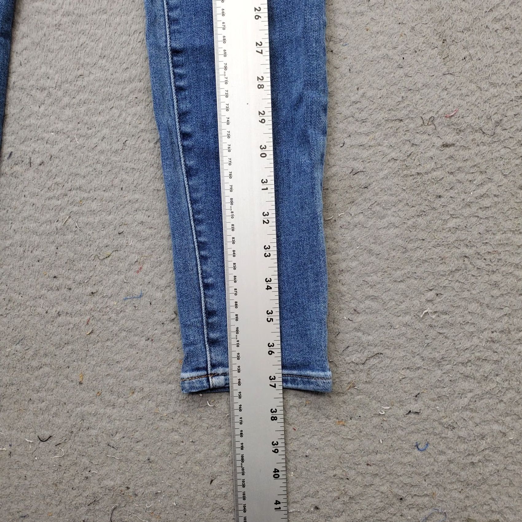Madewell Madewell Jeans Women's 26 Blue Denim Skinny 5-Pocket Design - Road Tripper Regular Fit, Vintage No, 27.75 Inseam Size 26" / US 2 / IT 38 - 3 Thumbnail