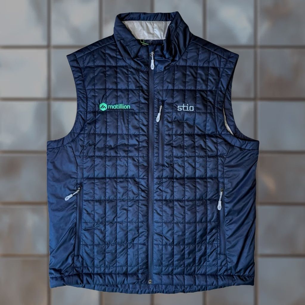 Vintage Stio Azura Insulated Vest Large Blue Full Zip Lightweight Outerwear NWT Vest Men Regular Size L Blue Size US L / EU 52-54 / 3 - 1 Thumbnail