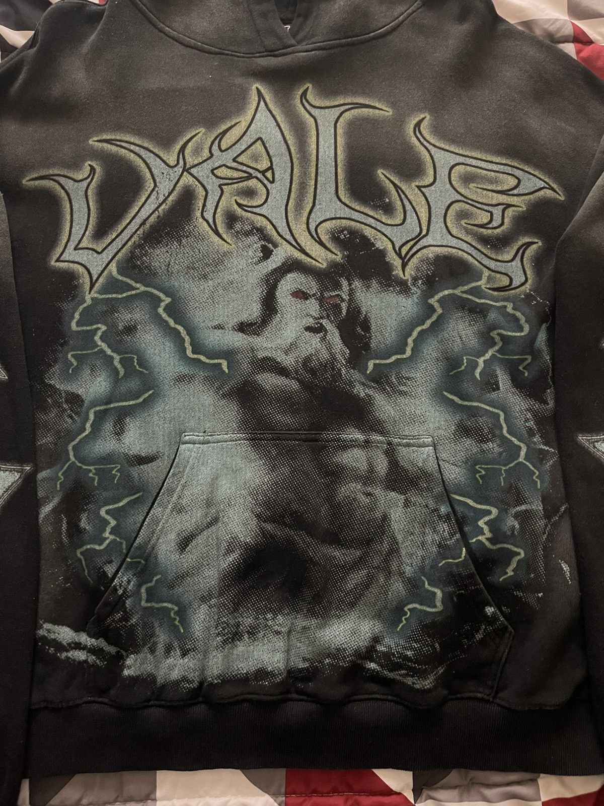 Vale VALE NEPTUNE WASHED BLACK HOODIE Size US XL / EU 56 / 4 - 2 Thumbnail