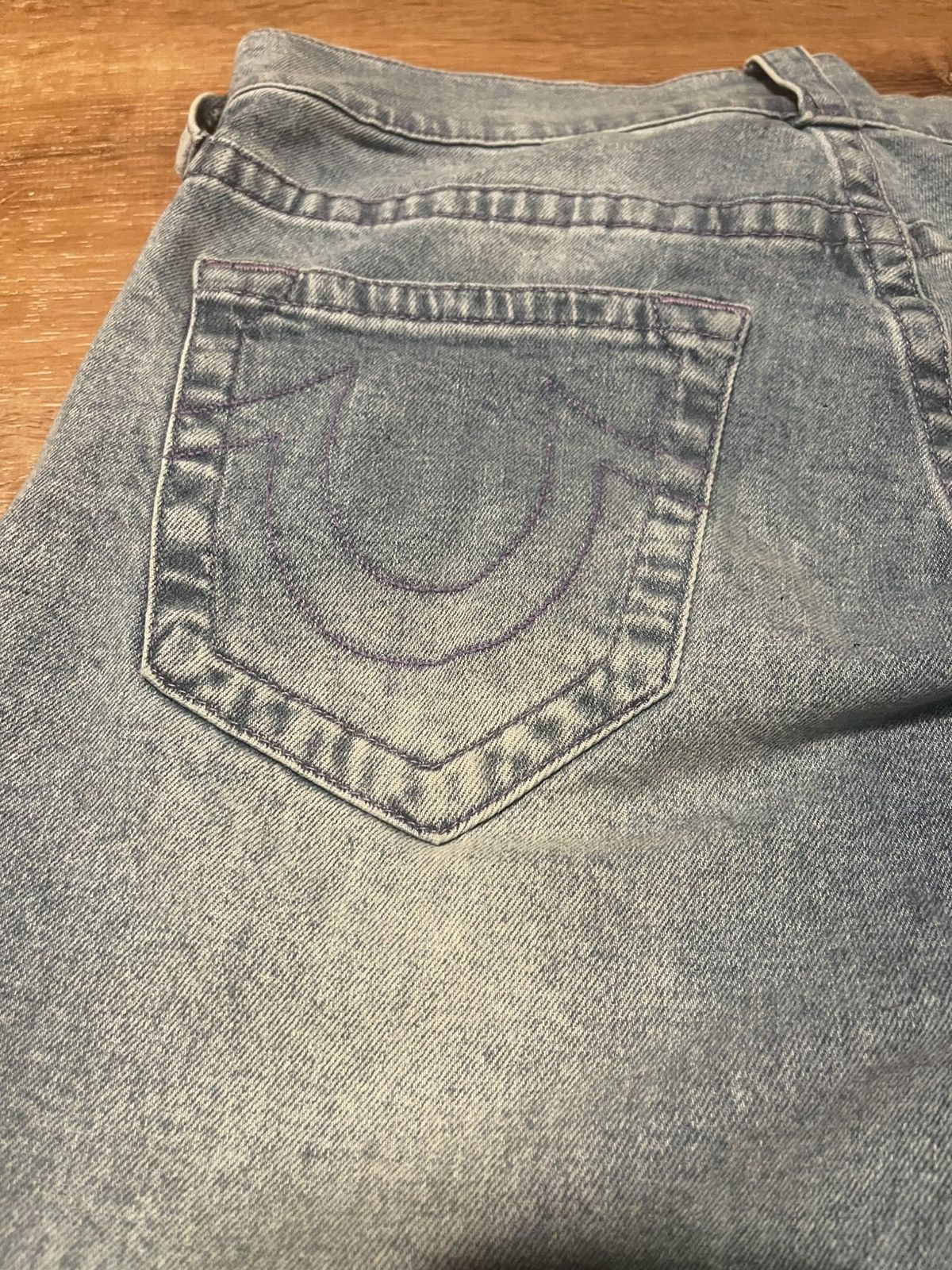 True Religion True Religion Relaxed Straight Jeans Size US 31 - 4 Thumbnail
