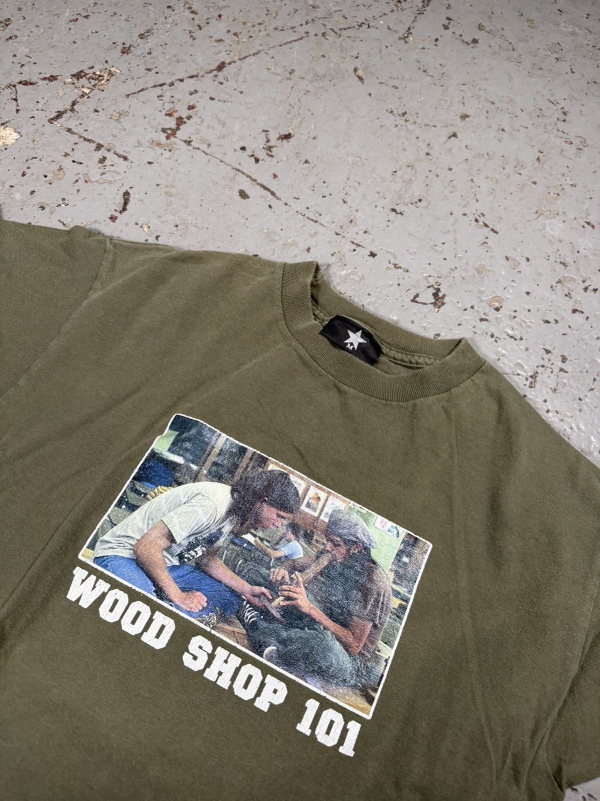 Other Vintage 90s Serial Killer Brand Wood Shop 101 Graphic Tee Size US M / EU 48-50 / 2 - 5 Thumbnail
