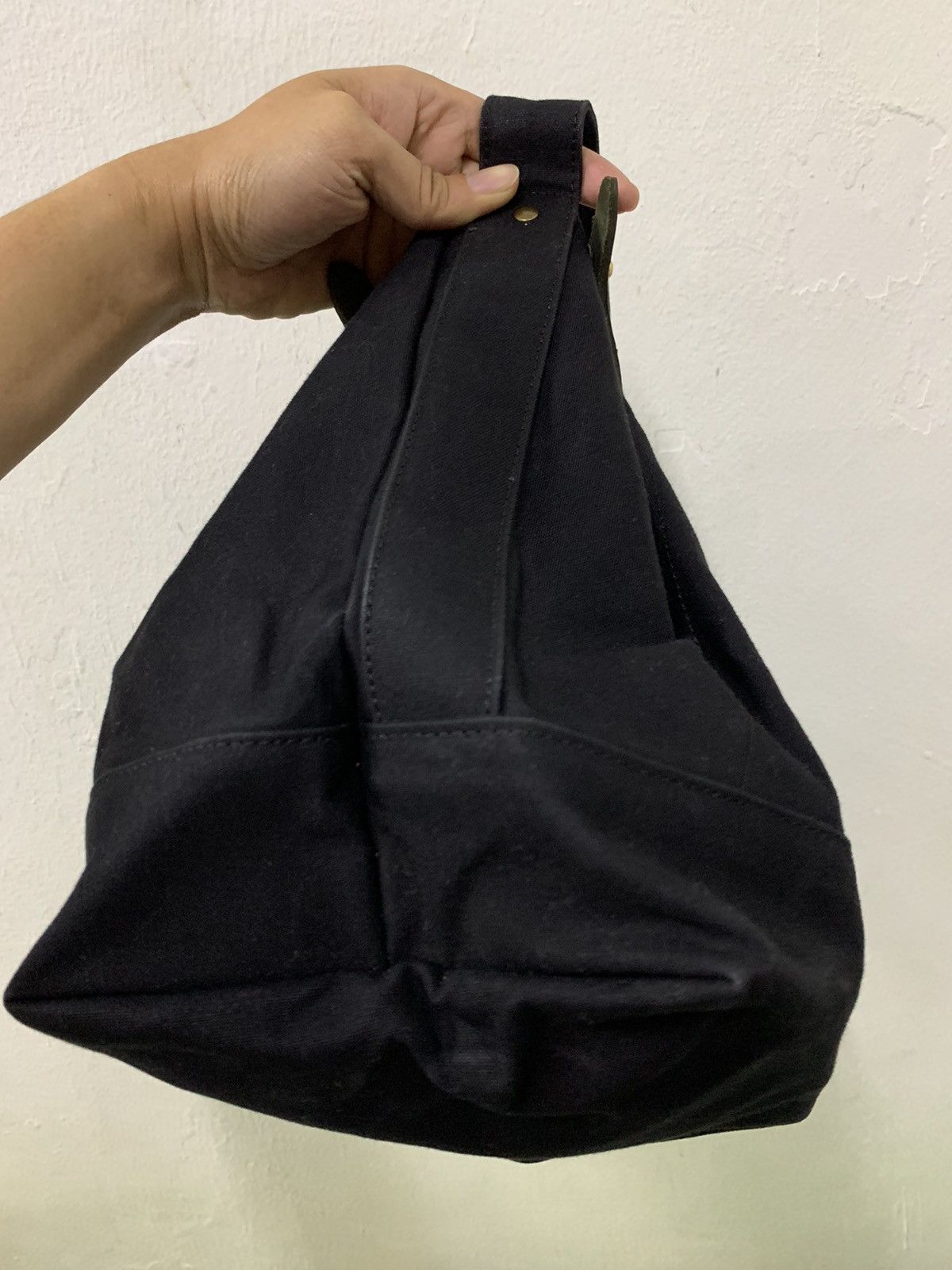 Japanese Brand Suolo Military Canvas 2 Way Tote Bag Size ONE SIZE - 18 Thumbnail
