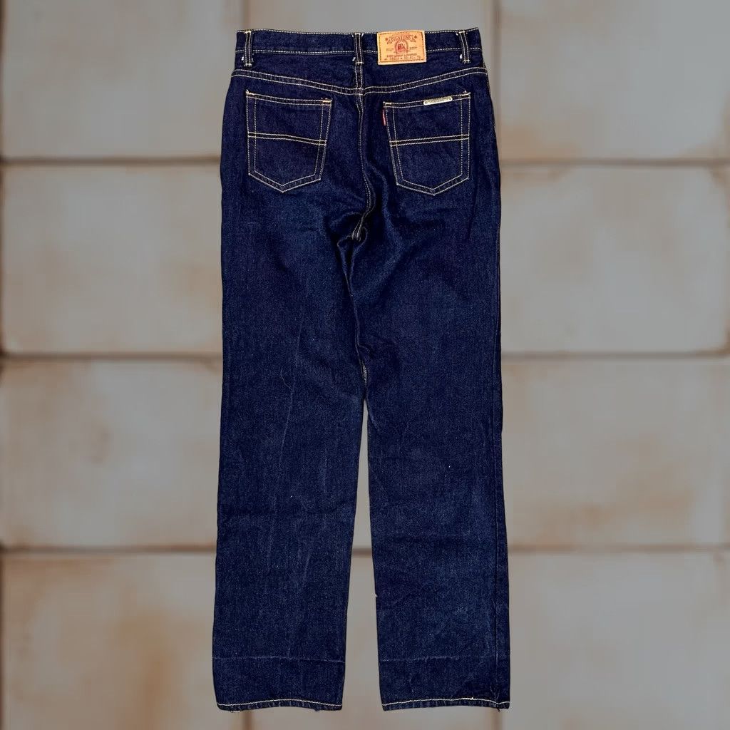 Denime VINTAGE 80s Big Stone SB610 Denim Jeans 30 x 30 Men Blue Indigo Cotton Denim Straight 80s Southwestern Classic Mens Size US 30 / EU 46 - 1 Thumbnail