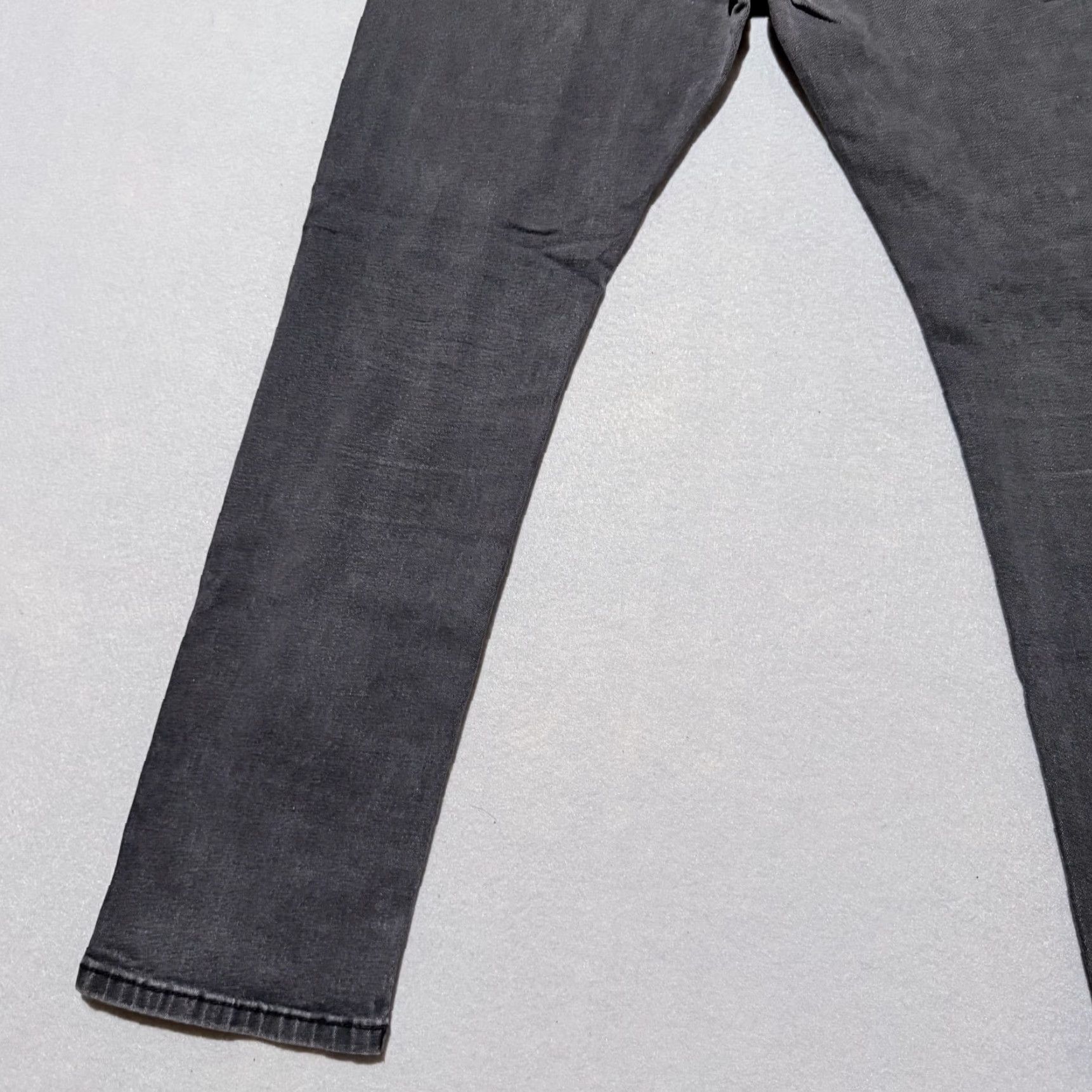 Kenneth Cole Kenneth Cole Jeans Men Gray Denim Slim Fit Low-Rise Zip Fly 32X30 Jeans Size US 32 / EU 48 - 7 Thumbnail