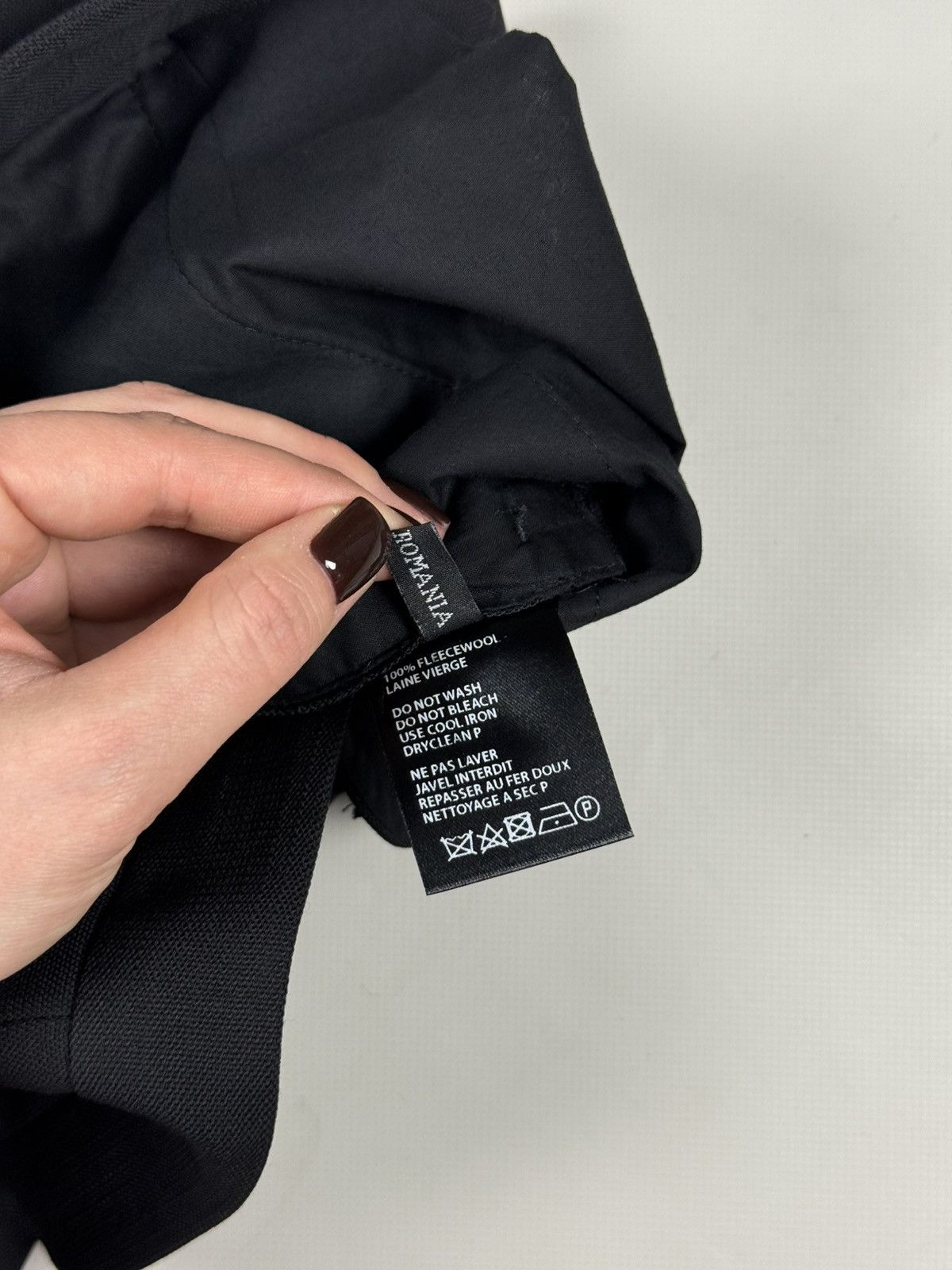 Haider Ackermann BNWT! Haider Ackermann Fleece Wool Dress Pants Trousers Size 24" / US 00 / IT 34 - 15 Thumbnail