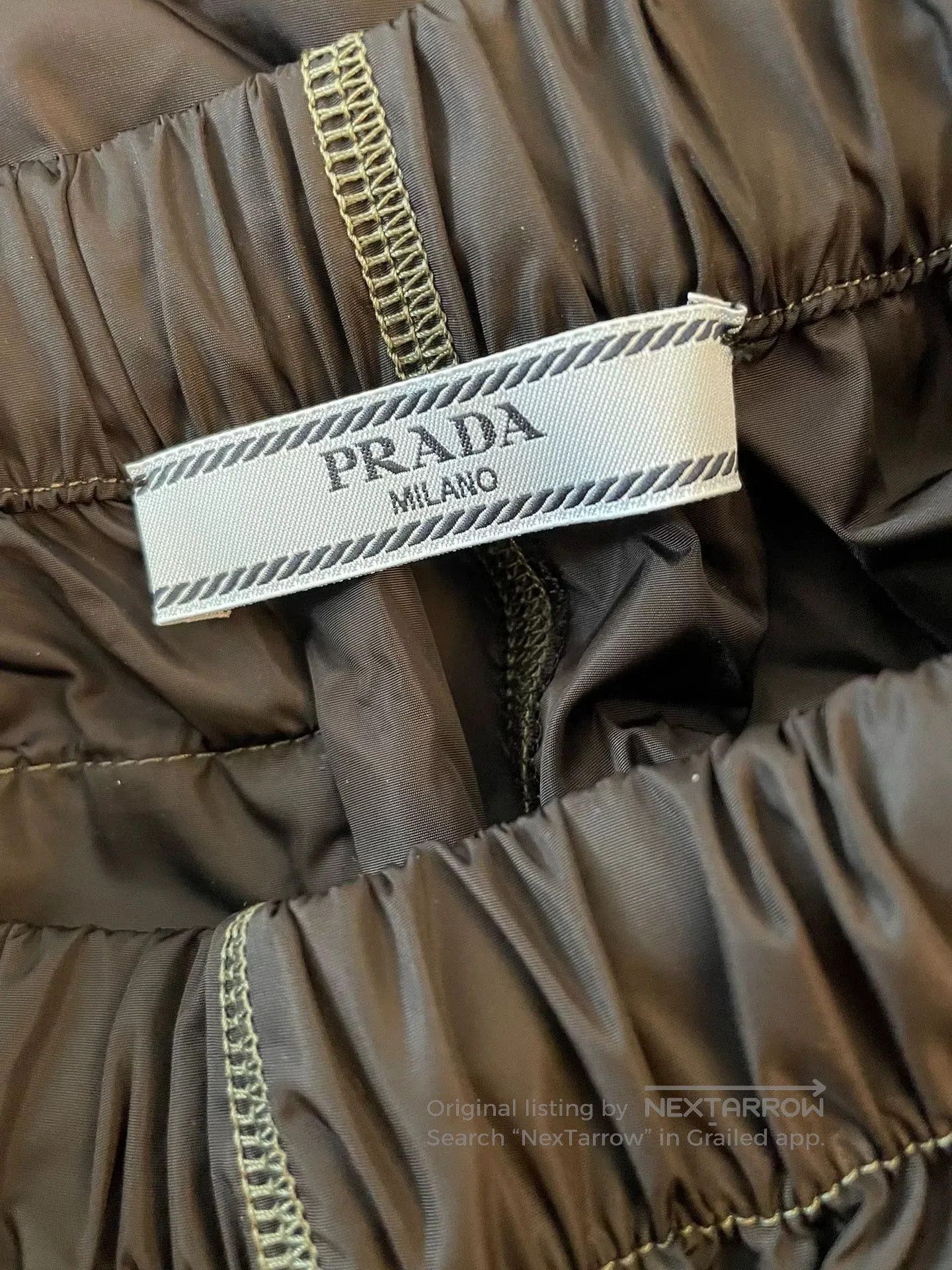 Prada Prada Triangle Logo Shorts. Size 35" - 5 Thumbnail