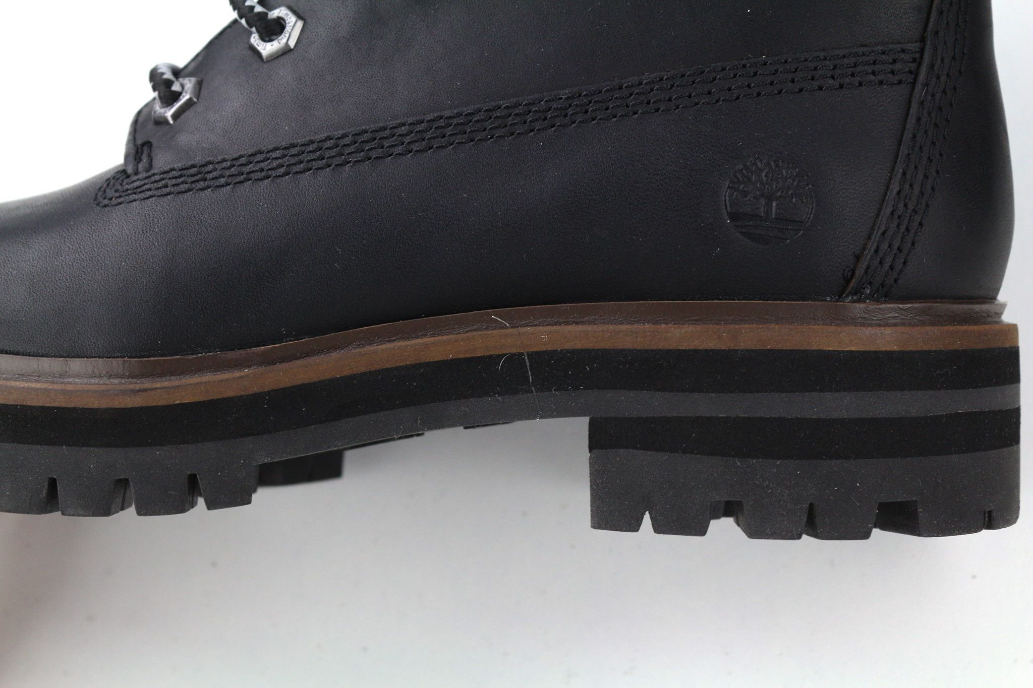 Timberland A1RCH-A3519 EU37.5/38 Black Leather Lace Shoes 80846 Size US 6.5 / IT 36.5 - 13 Thumbnail