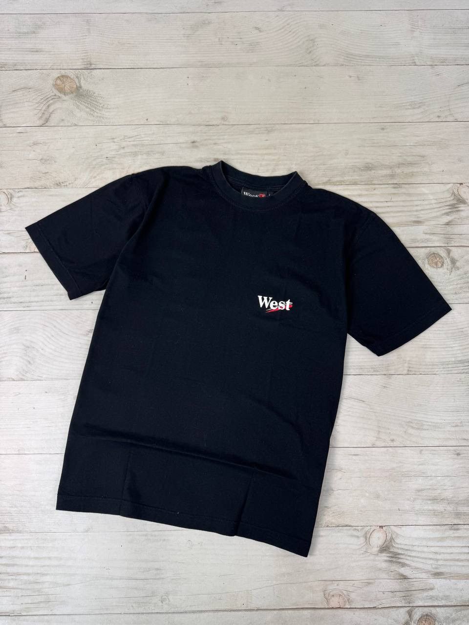 Vintage Vintage West Cigarettes T Shirt Tee Big Logo Marlboro 90s Size US L / EU 52-54 / 3 - 2 Thumbnail