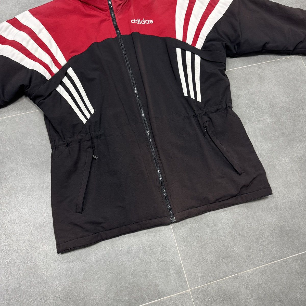 Adidas Vintage Adidas 90s Long Jacket Retro Men Size M Size US M / EU 48-50 / 2 - 5 Thumbnail