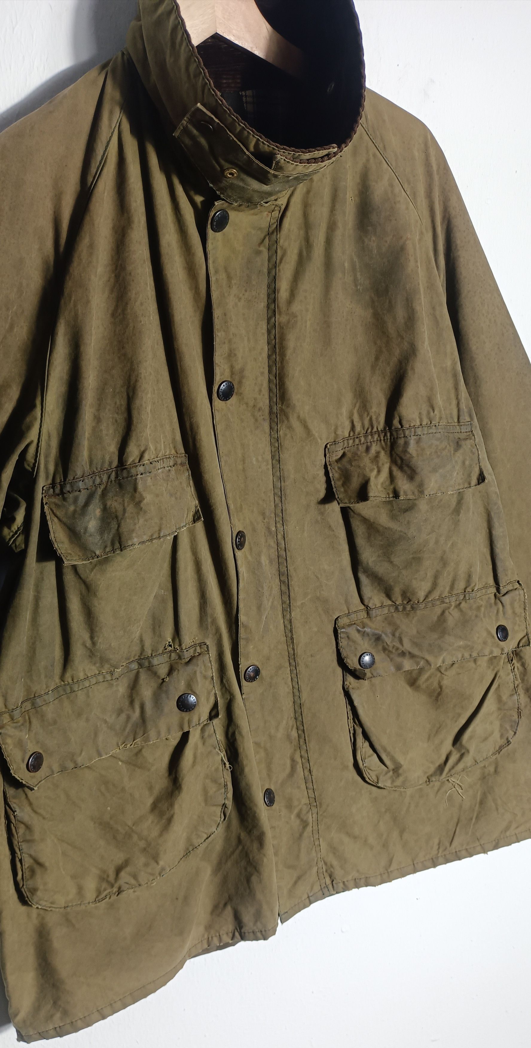 Barbour Vintage🔥🔥Barbour Bendale Waxed Jacket Size US XL / EU 56 / 4 - 5 Thumbnail