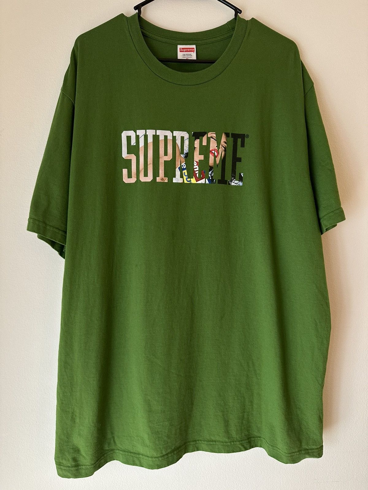 Supreme Supreme Terra Patrick Collegiate Tee Size US XL / EU 56 / 4 - 1 Thumbnail