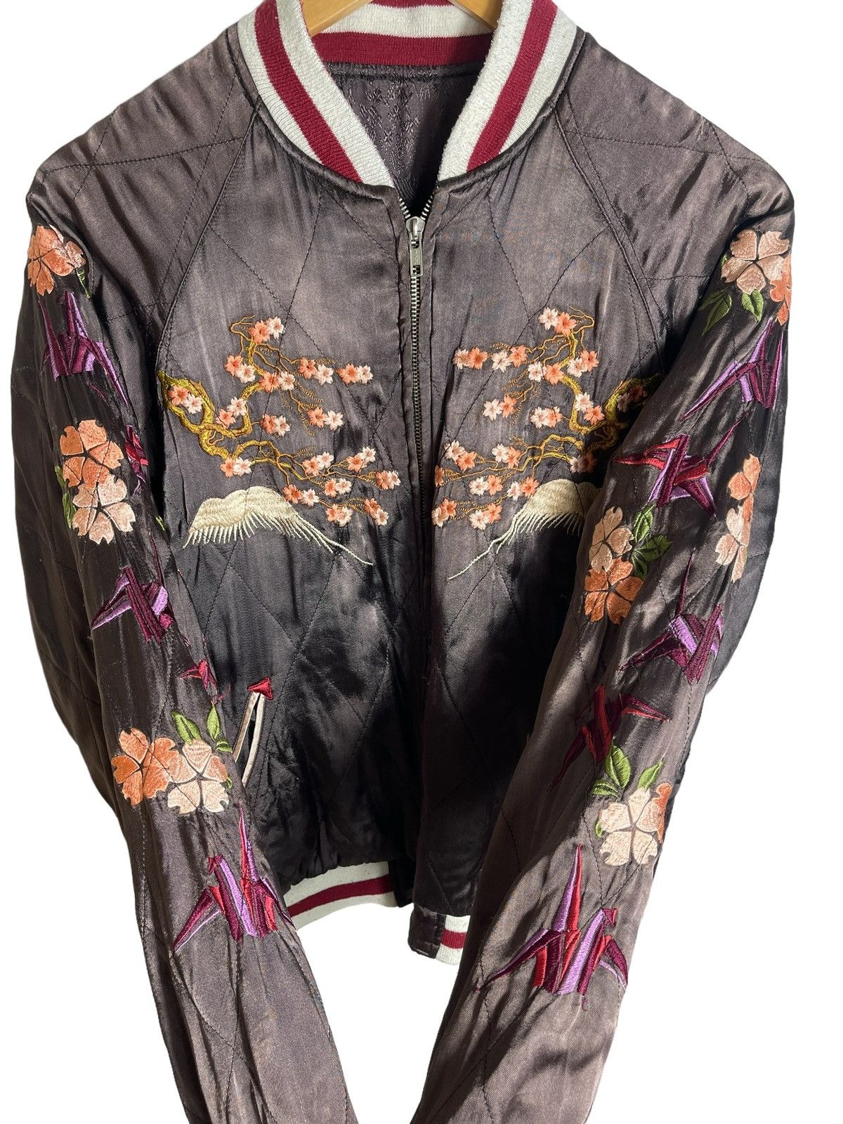 If Six Was Nine Vintage Japanese Clasic Script Souvenir reversible Jacket Size US M / EU 48-50 / 2 - 9 Thumbnail