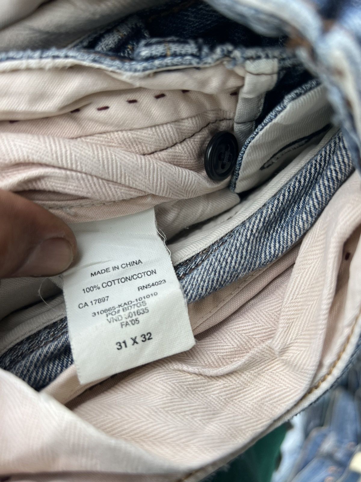 Gap Gap Distressed Jeans Size US 32 / EU 48 - 10 Thumbnail