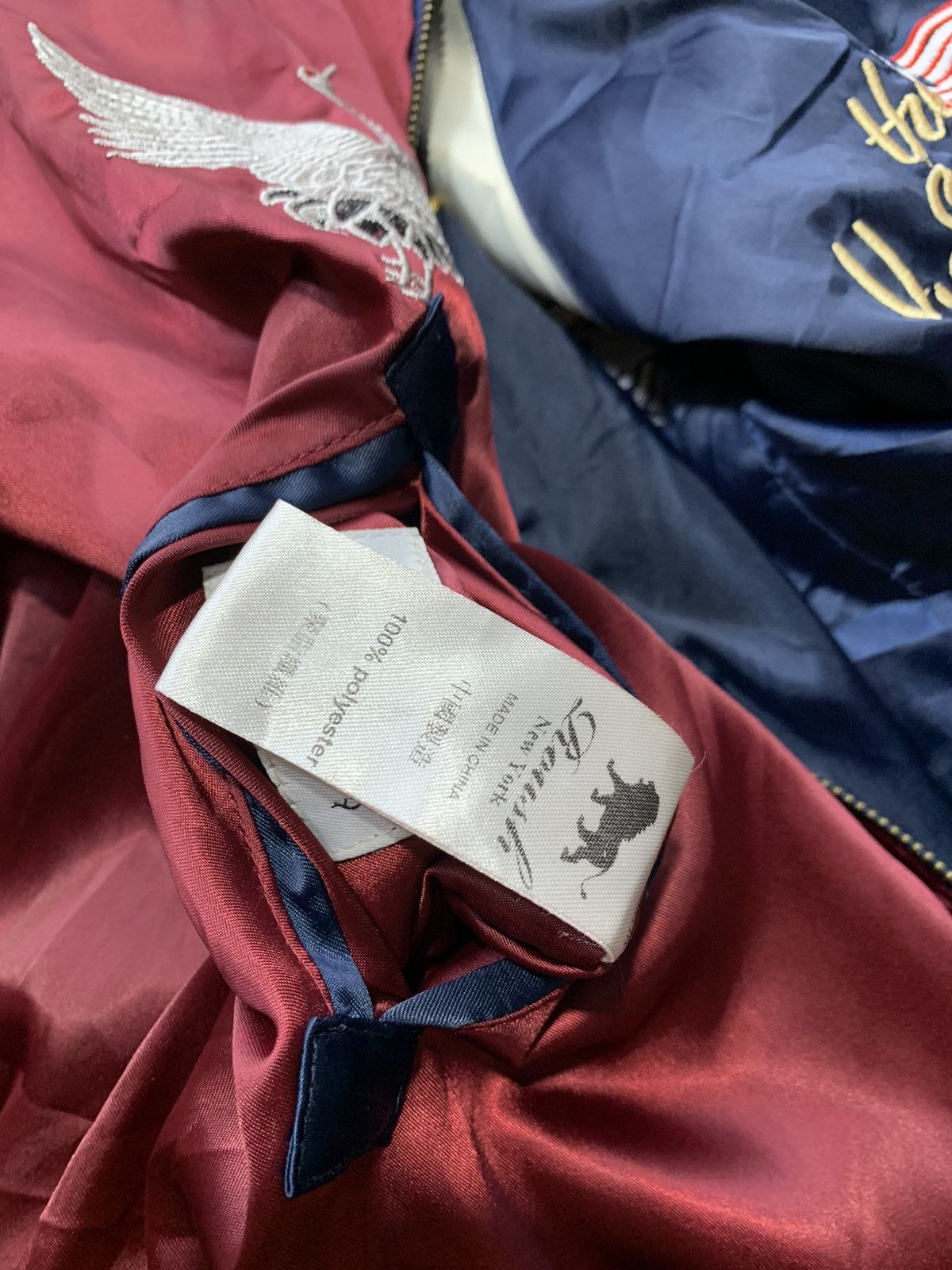 If Six Was Nine × Tailor Toyo × Toyo Enterprises Sukajan U.S.Navy REVERSIBLE SUKAJAN jacket Size US M / EU 48-50 / 2 - 8 Thumbnail