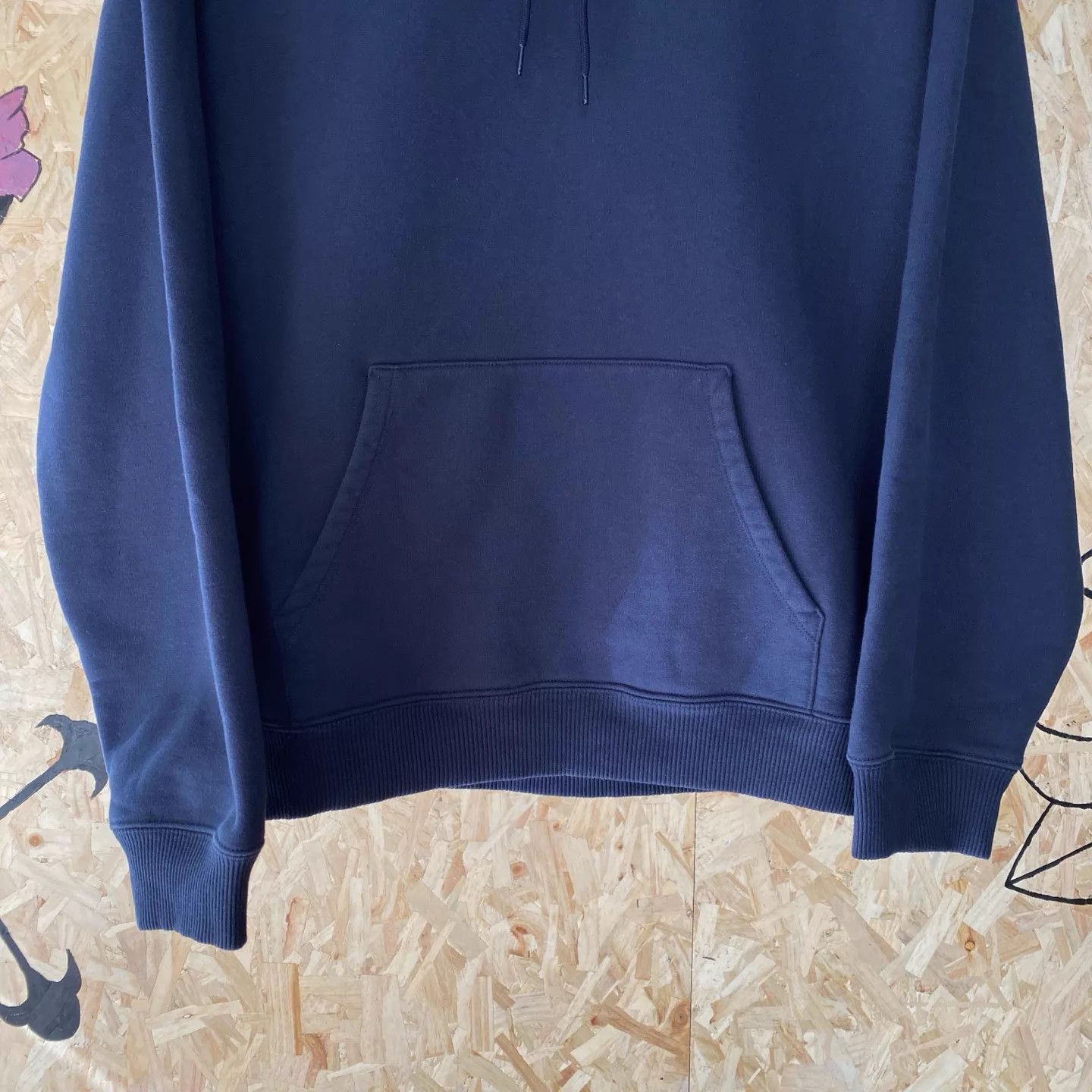 Celine CELINE TriomphePARIS Men’s Oversized Hoodie with Drawstring Size US L / EU 52-54 / 3 - 4 Thumbnail