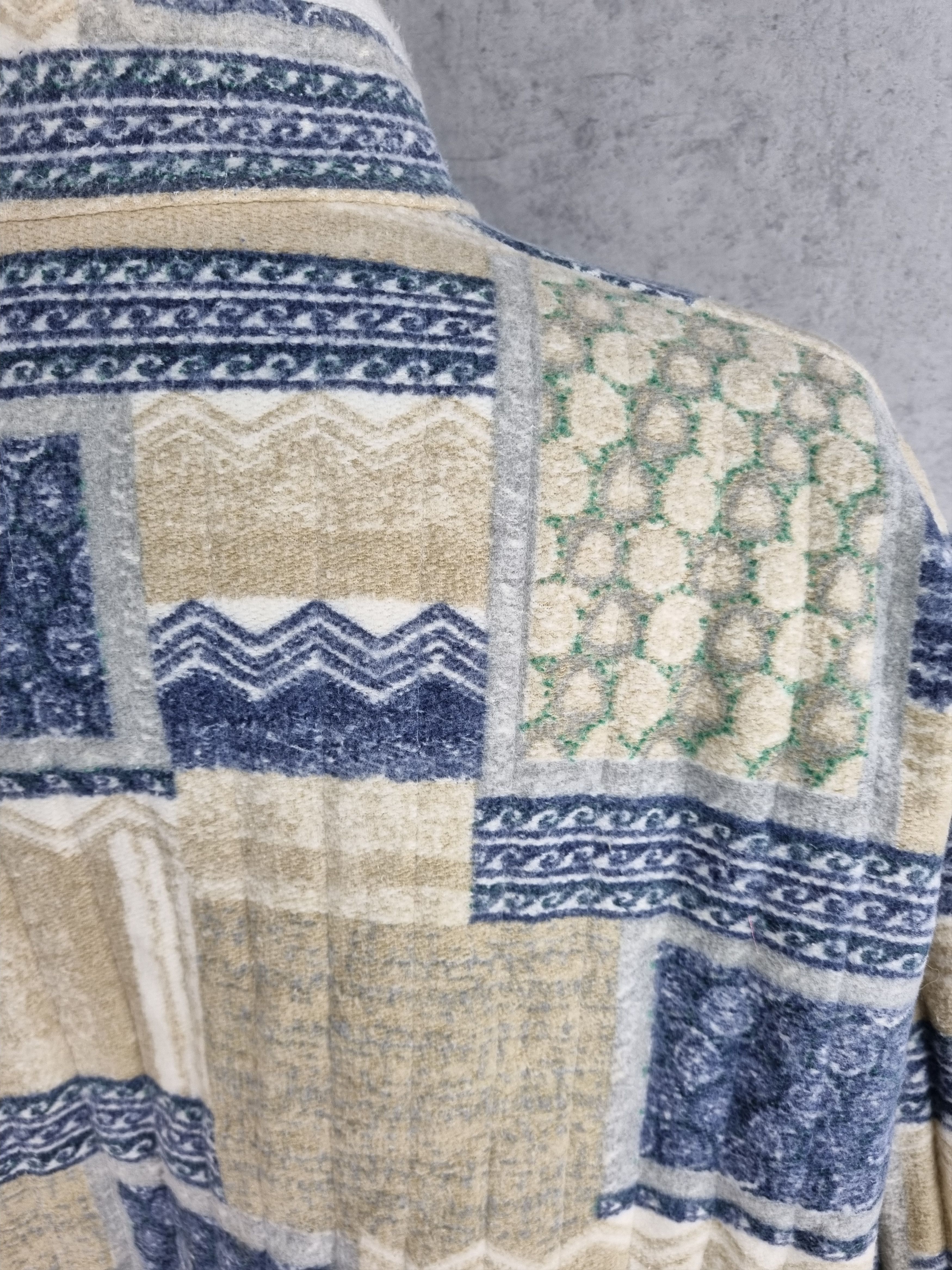 Japanese Brand × Vintage Vintage KIMONO Quilted Jacket Patchwork KAPITAL style Size US L / EU 52-54 / 3 - 9 Thumbnail