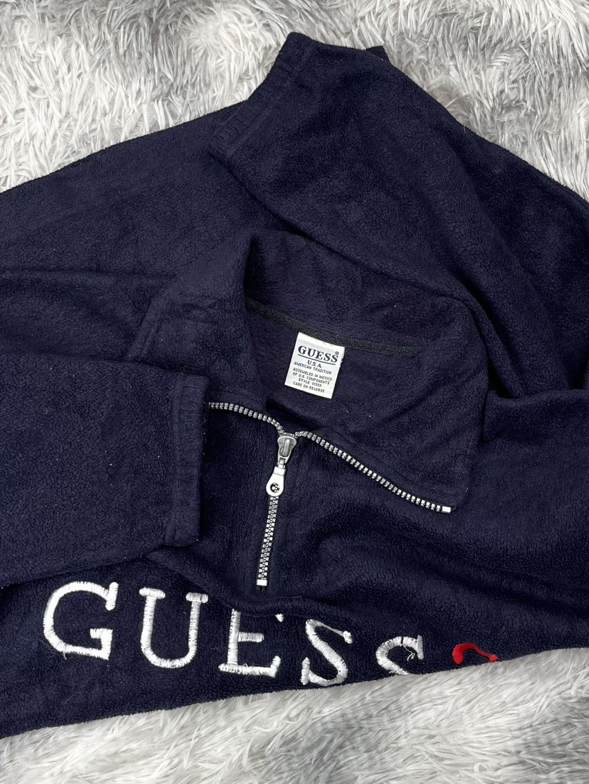 Guess Vintage 90s Guess Half Zip Size US M / EU 48-50 / 2 - 5 Thumbnail