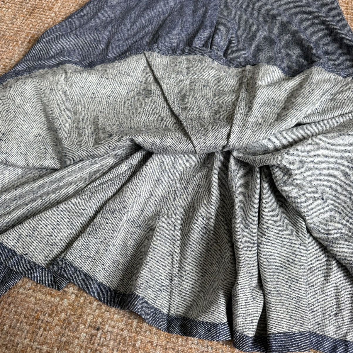 Visvim VISVIM FLARE SKIRT DRESS SILK DENIM 21SS Size 25" / US 0 / IT 36 - 4 Thumbnail