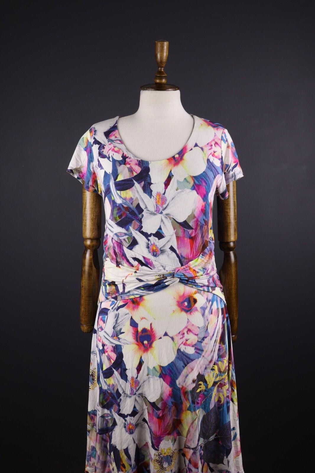 Designer Princess Goes Hollywood Multicolor A-Line Midi Dress Size 40 Size M / US 6-8 / IT 42-44 - 1 Thumbnail