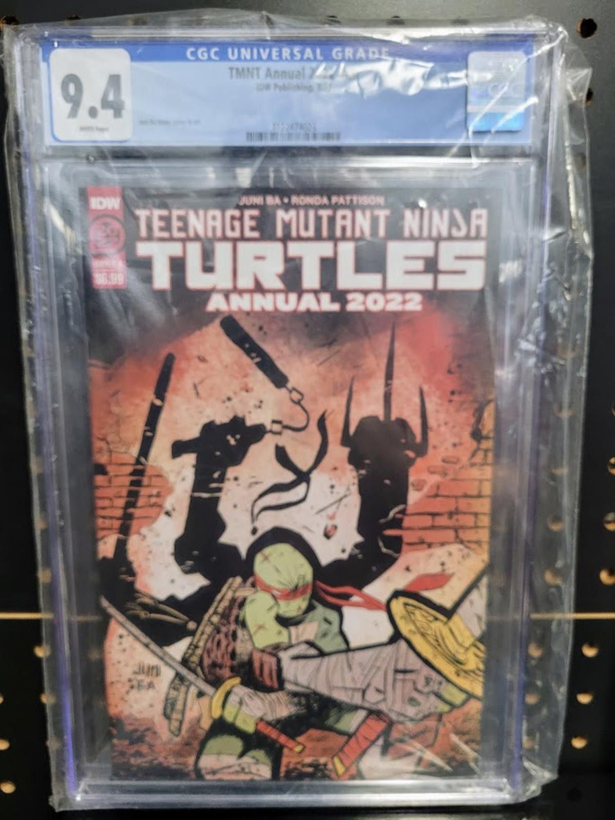 Other Teenage Mutant Ninja Turtles Annual 2022 CGC 9.4 Graded Size ONE SIZE - 1 Thumbnail
