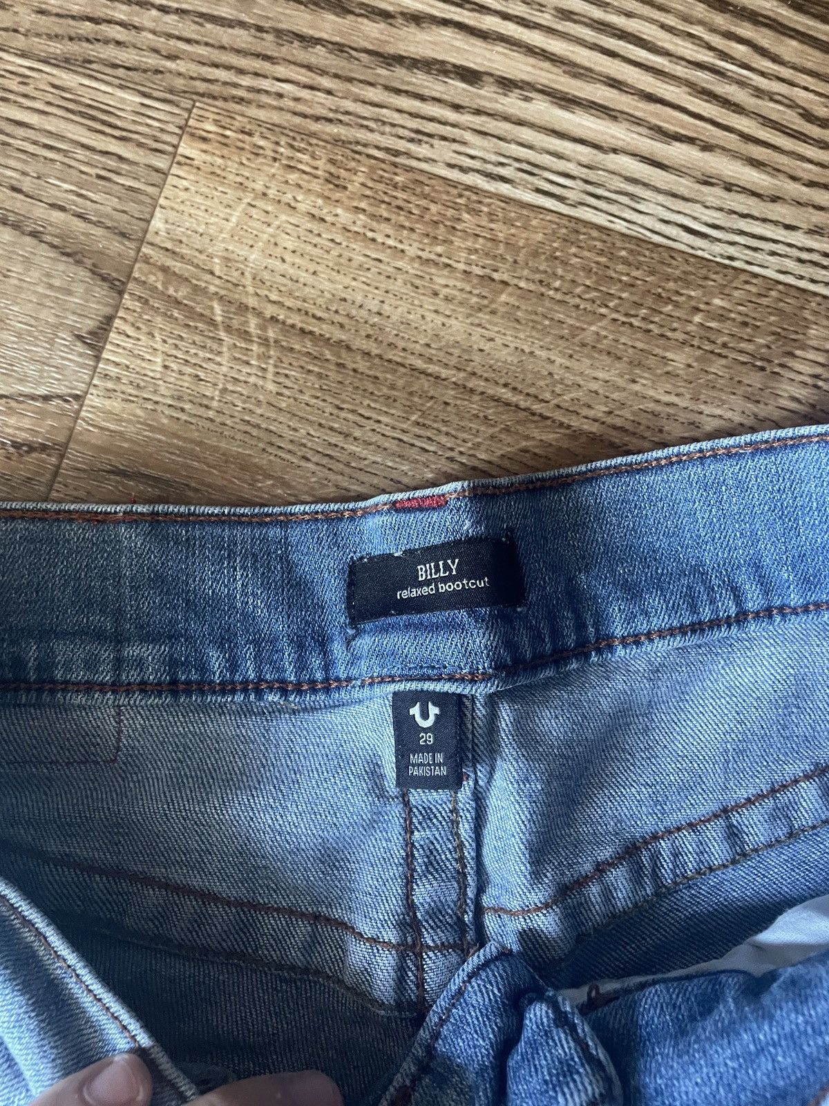 True Religion True Religion Jeans Chief Keef Very Rare Y2K Wide Distressed Size US 29 - 8 Thumbnail