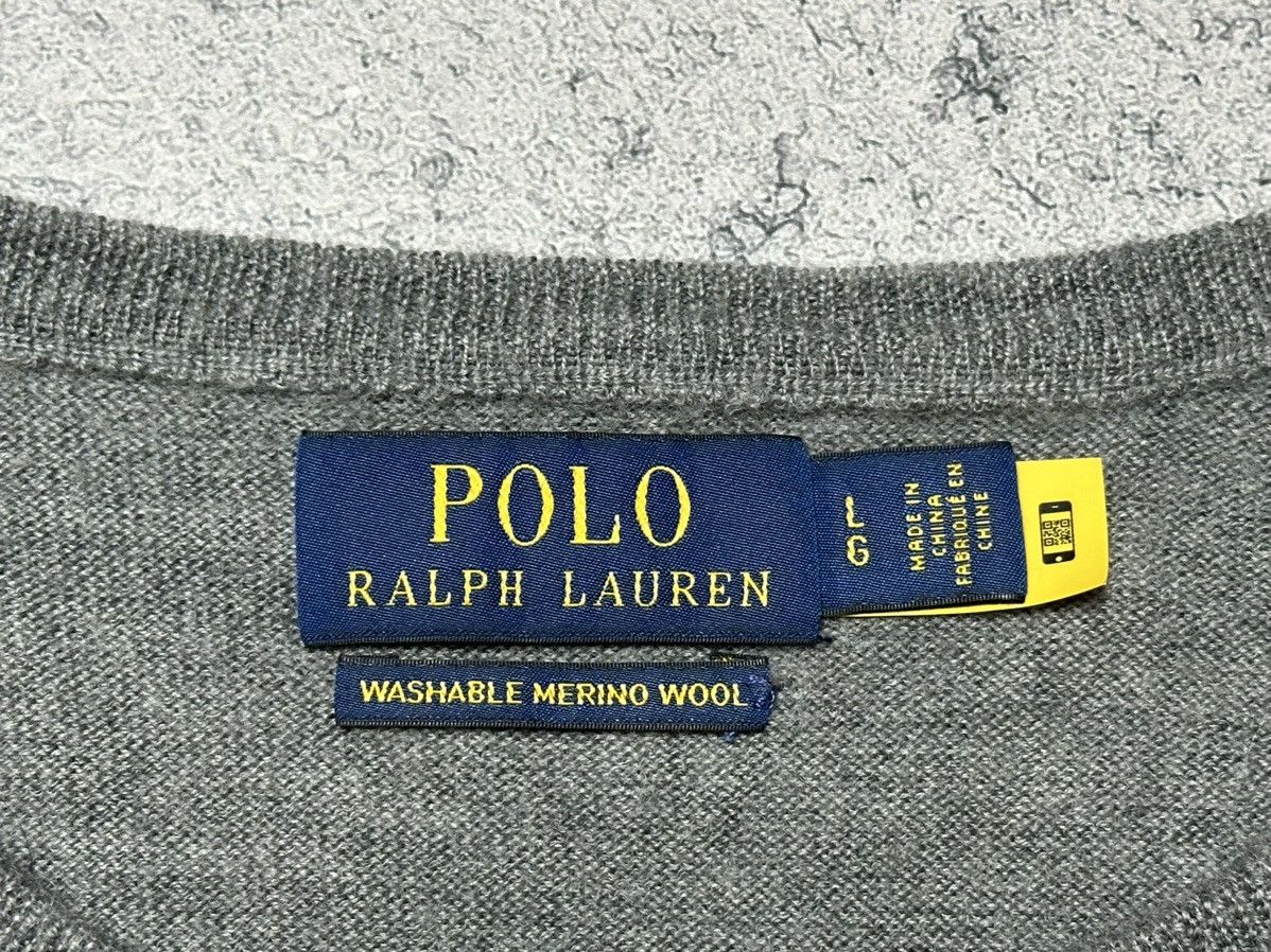 Polo Ralph Lauren Polo Ralph Lauren Crewneck Washable Merino Wool Sweater Size US L / EU 52-54 / 3 - 8 Thumbnail
