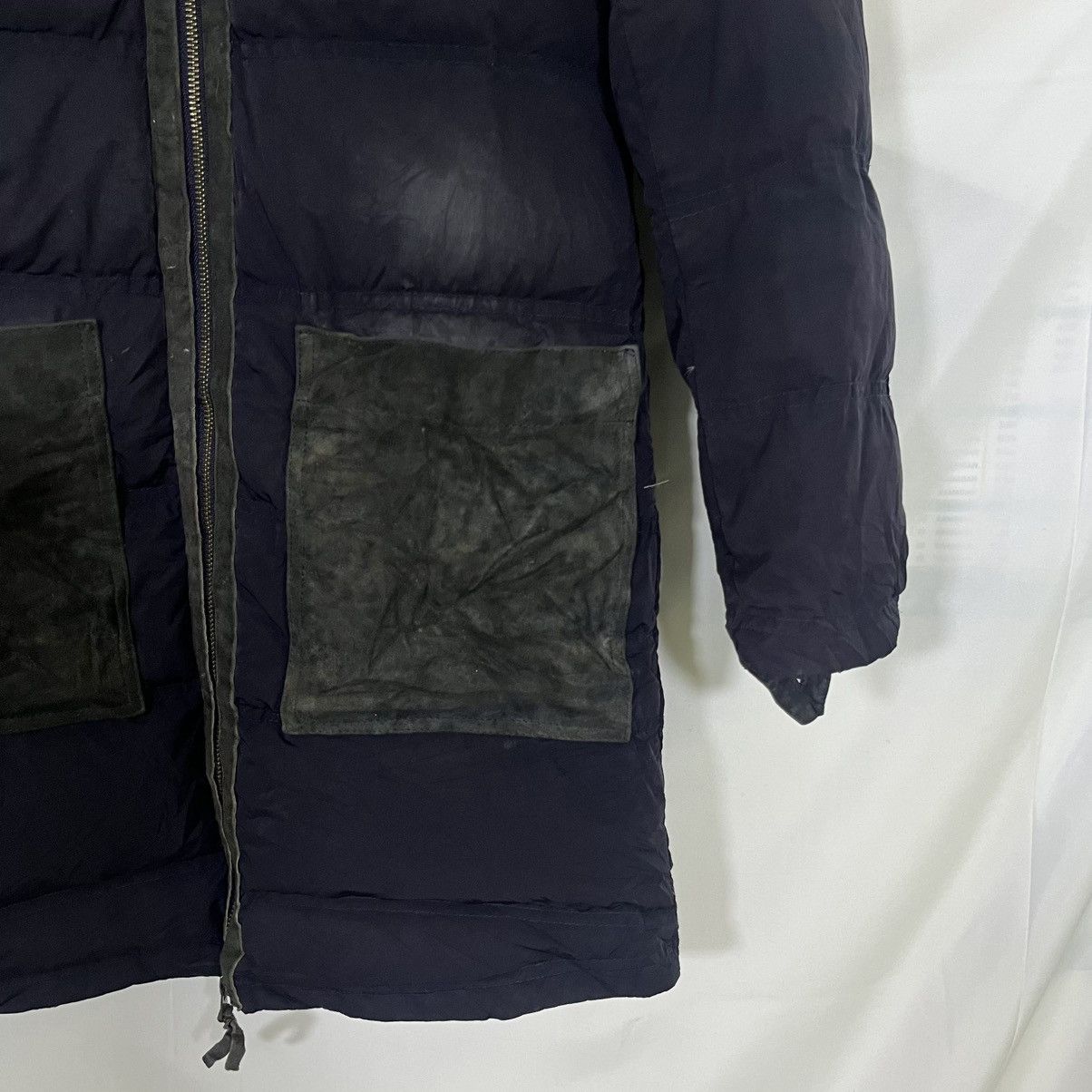 Ron Herman VINTAGE RON HERMAN SUEDE LEATHER PUFFER JACKET Size US XS / EU 42 / 0 - 5 Thumbnail