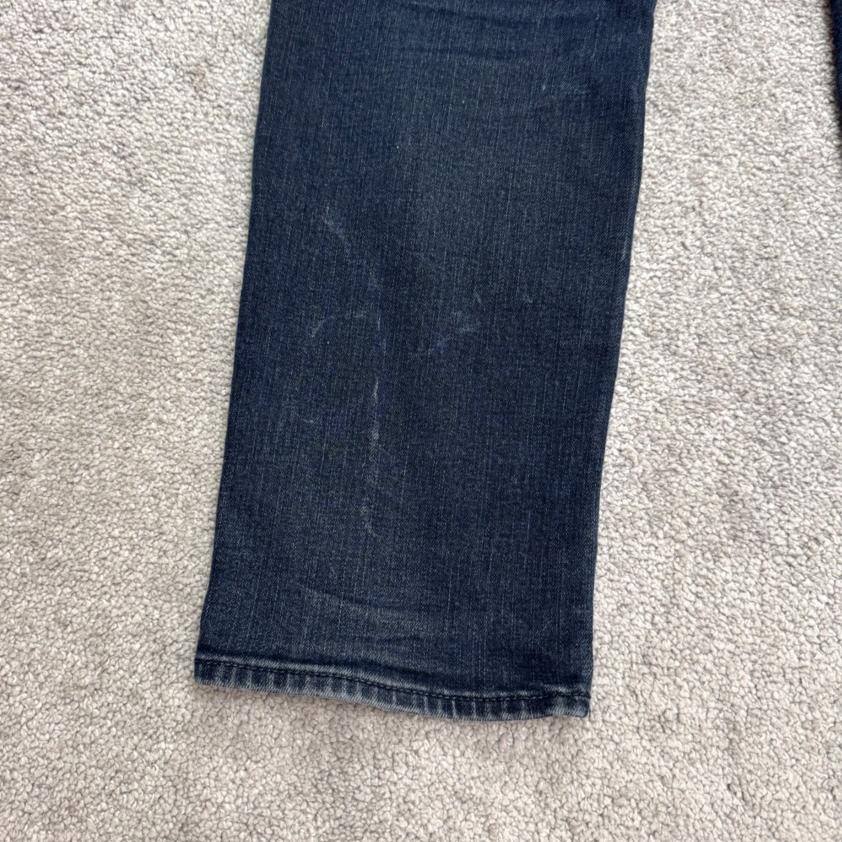 Levi's Levi's 511 Slim Fit Jeans Mens 36x30 Blue Dark Wash Straight Leg Casual Streetwear Size US 36 / EU 52 - 4 Thumbnail