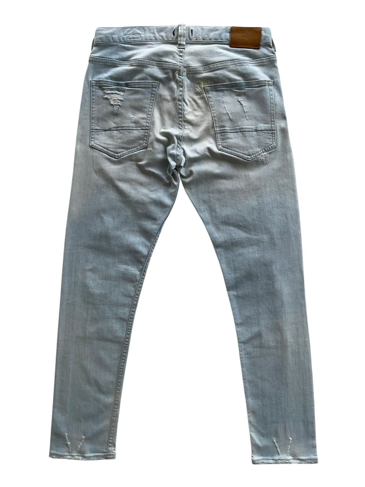 Japanese Brand Ripped Distressed Bayflow Denim Size US 30 / EU 46 - 2 Thumbnail