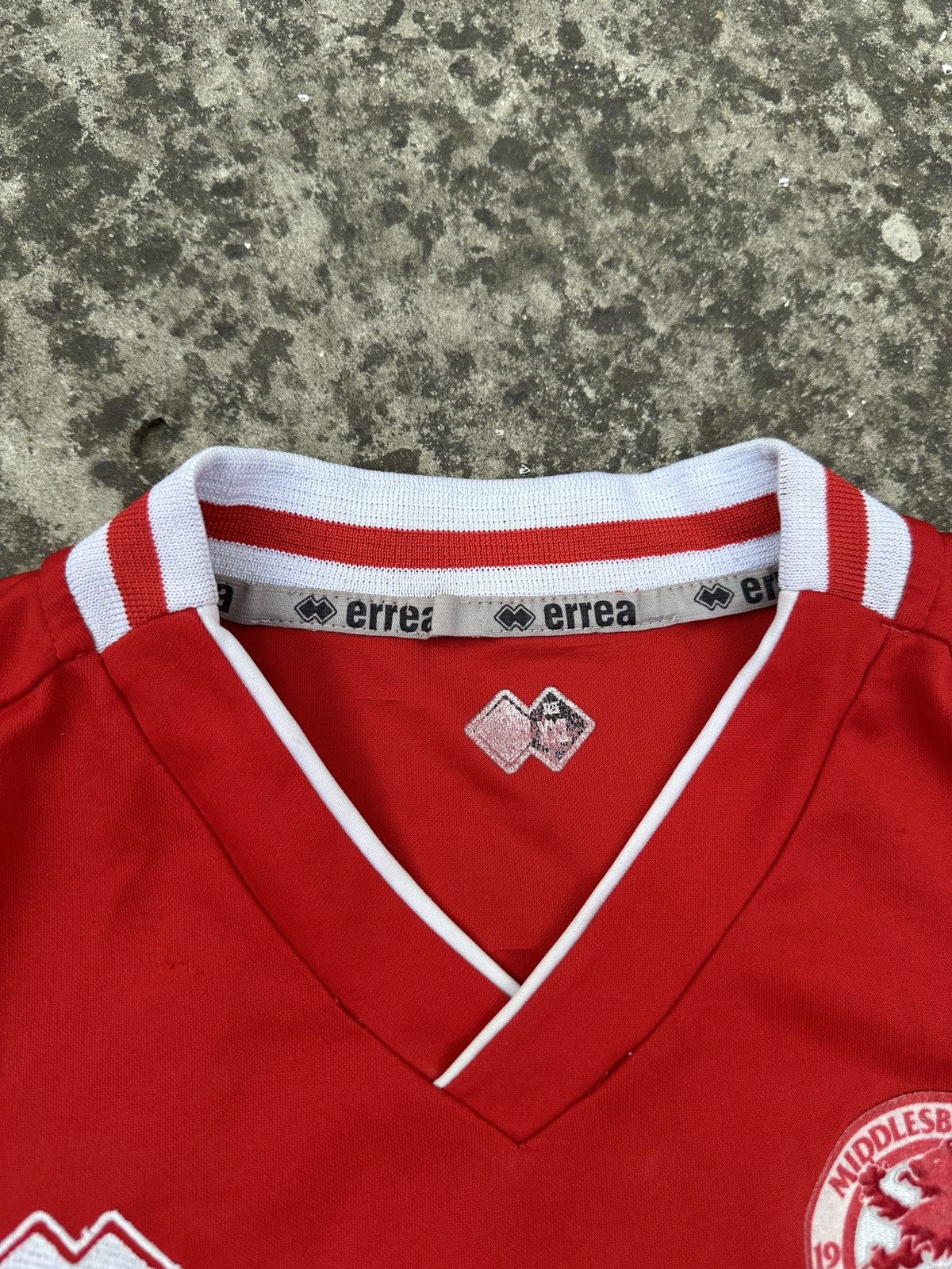 Errea × Vintage Vintage Errea Middlesbrough Soccer Jersey Streetwear Rare Size US XXL / EU 58 / 5 - 3 Thumbnail