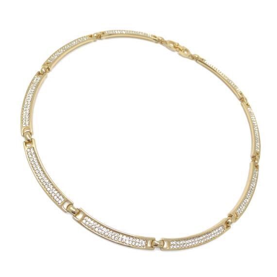 Dior Vintage Dior Rhinestone Necklace Size ONE SIZE - 6 Thumbnail